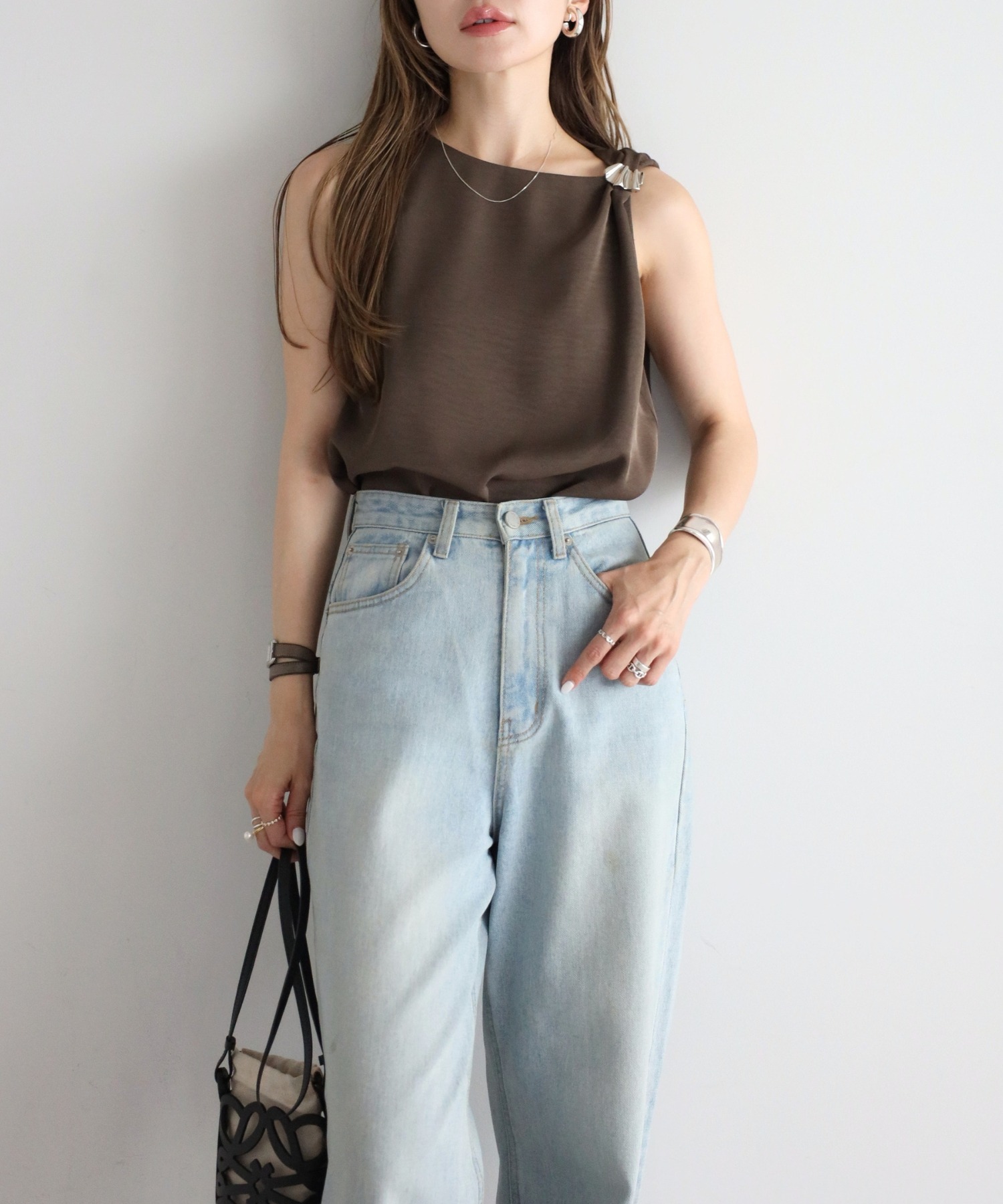 model:H165 着用サイズ:FREE