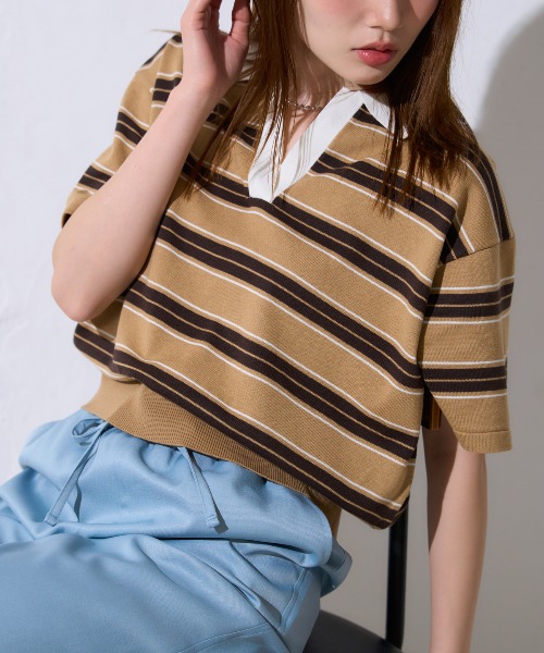 model：163cm / size：F