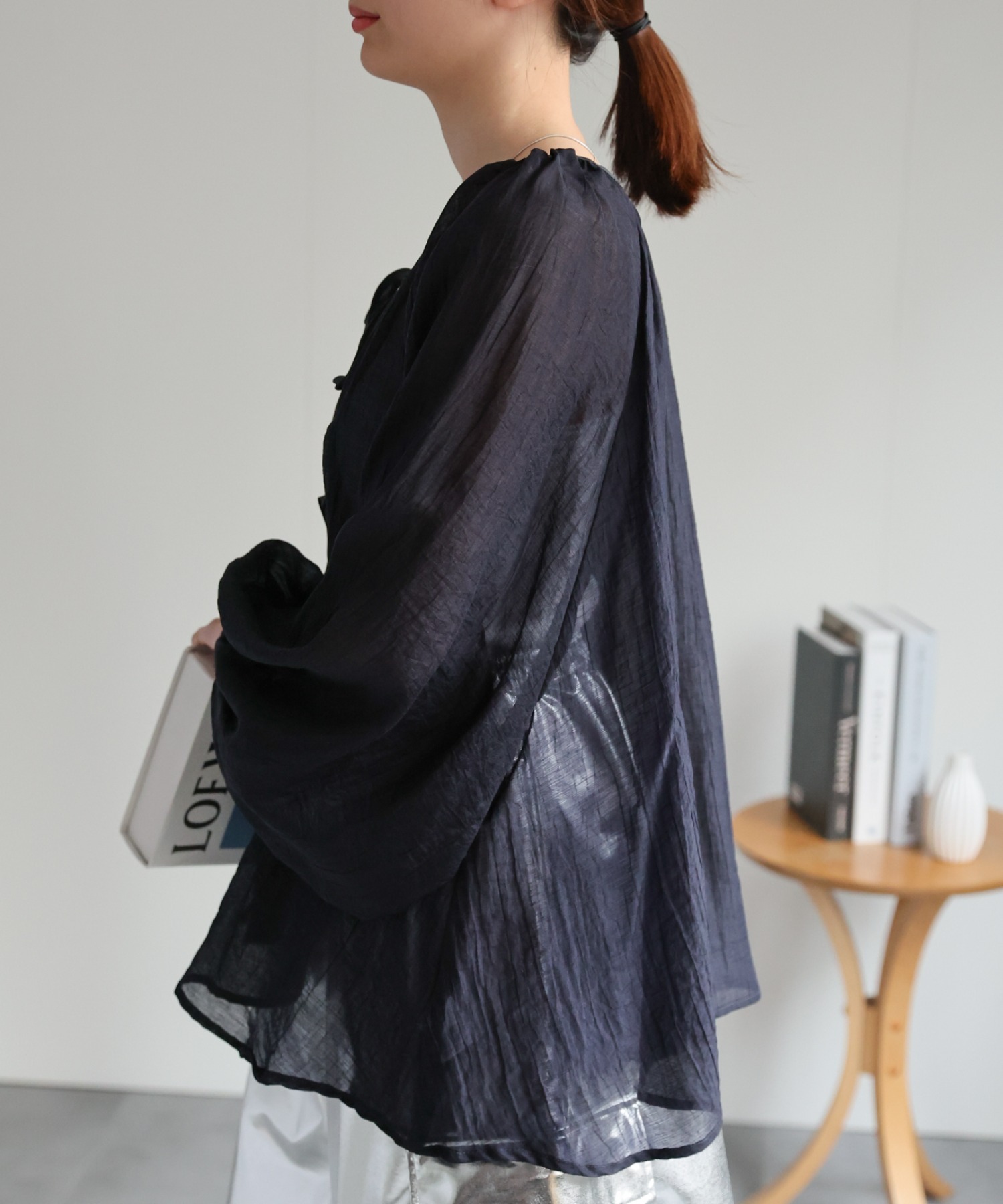 model：162cm 着用サイズ：F