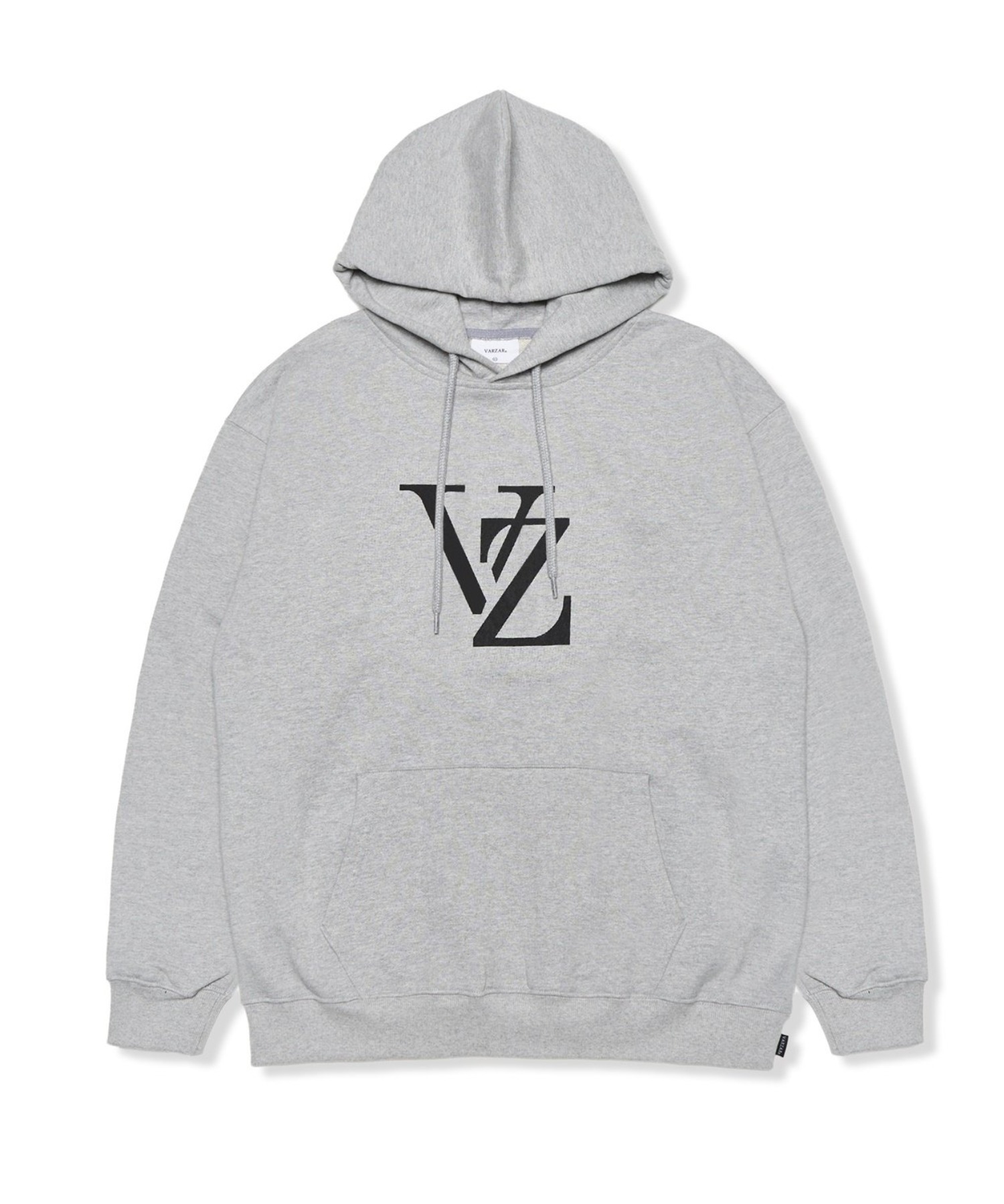 A'GEM/9 × .kom『VARZAR/バザール』MONOGRAM WHITE BIG LOGO HOOD