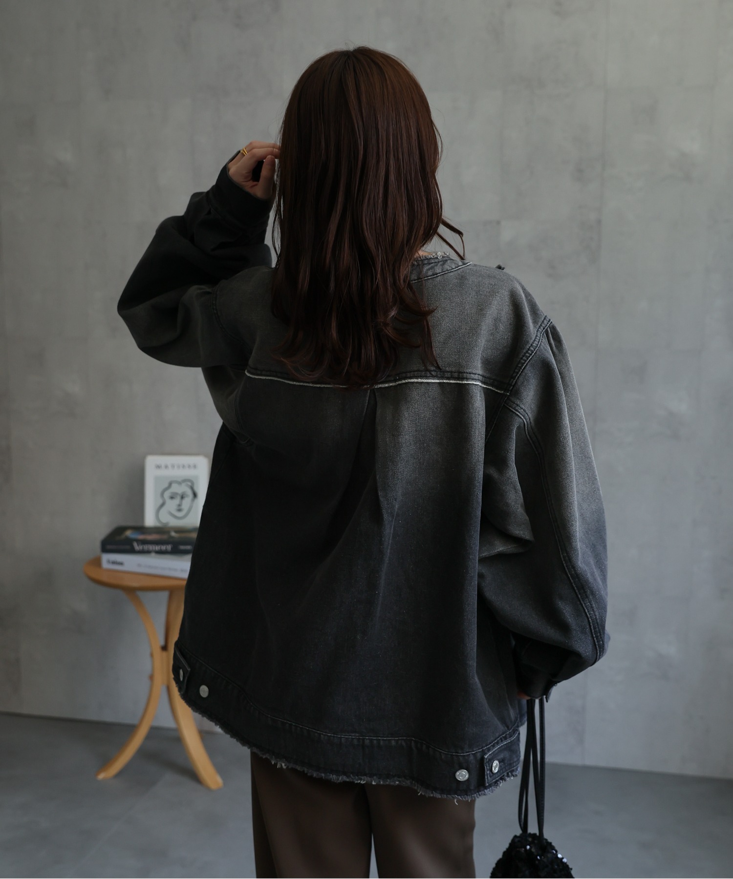 model：156cm 着用サイズ：FREE