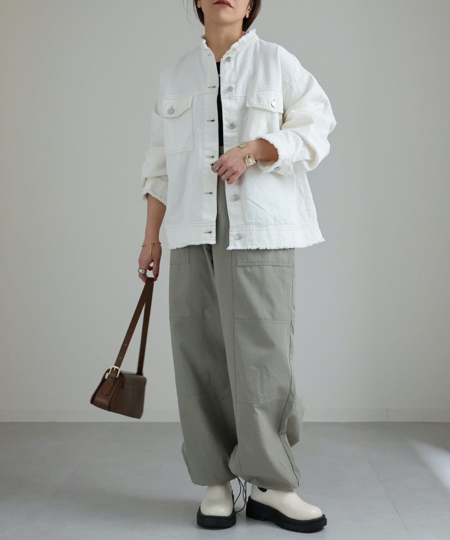 model:156cm  着用サイズ:FREE