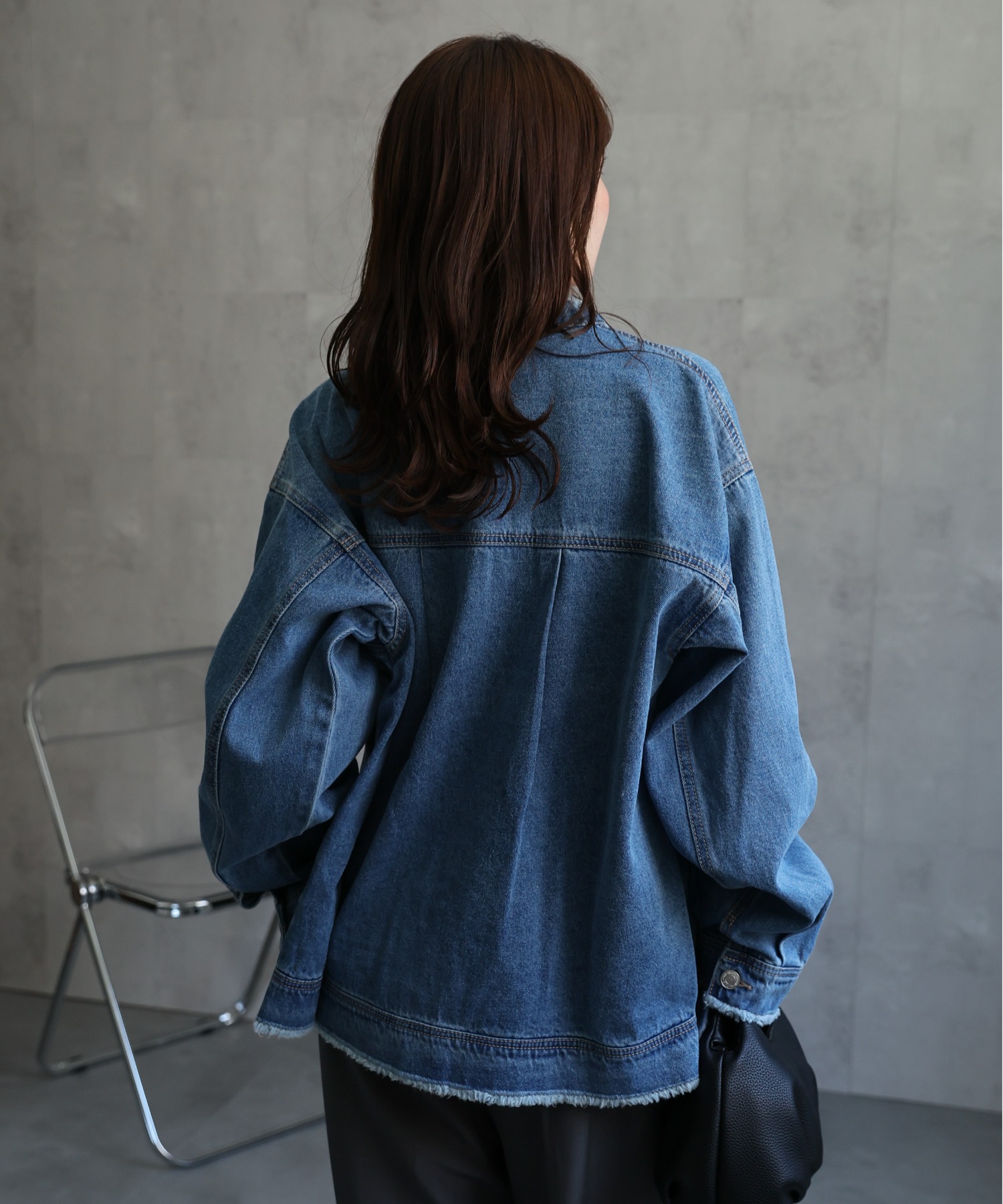 model：156cm 着用サイズ：FREE