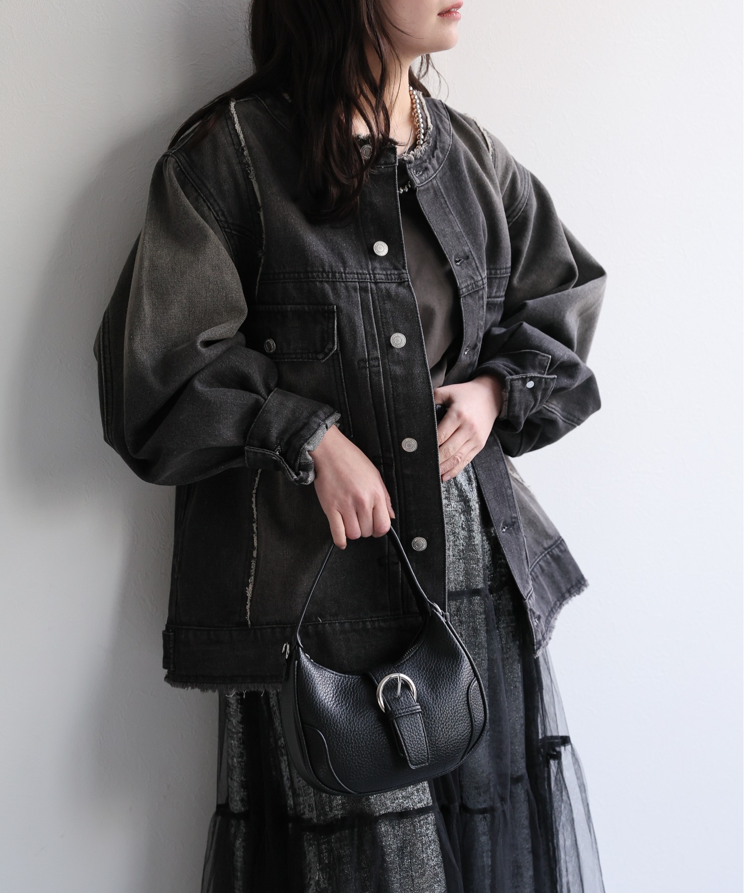 model：156cm 着用サイズ：FREE