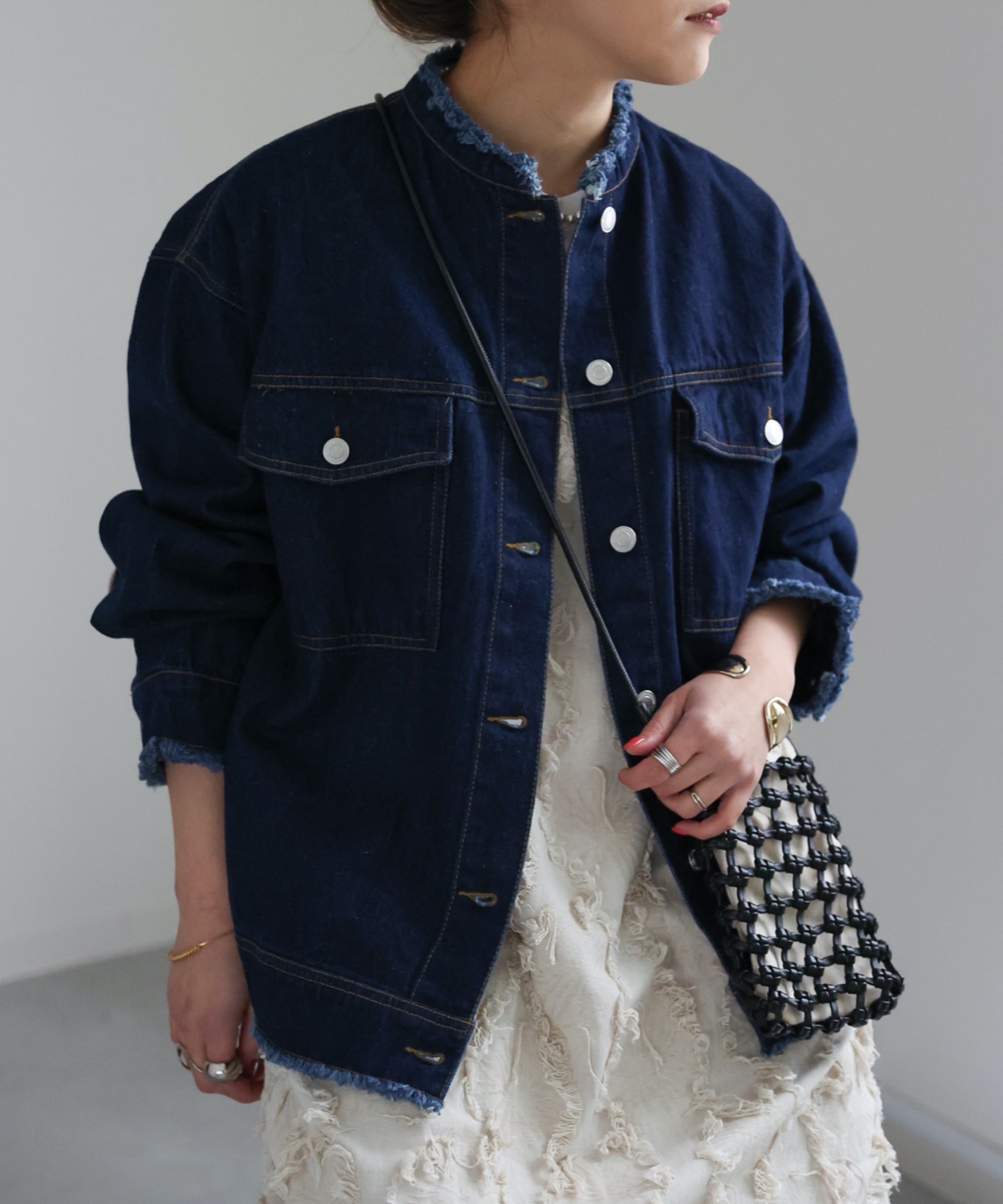 model : 158cm  着用サイズ : FREE