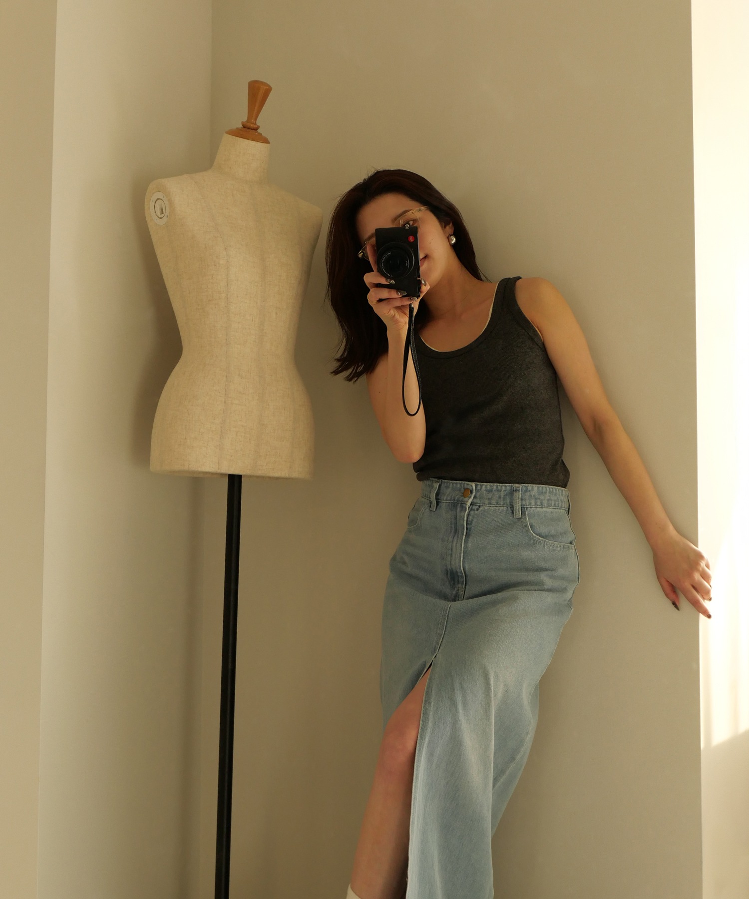 model：H160 着用サイズ：M