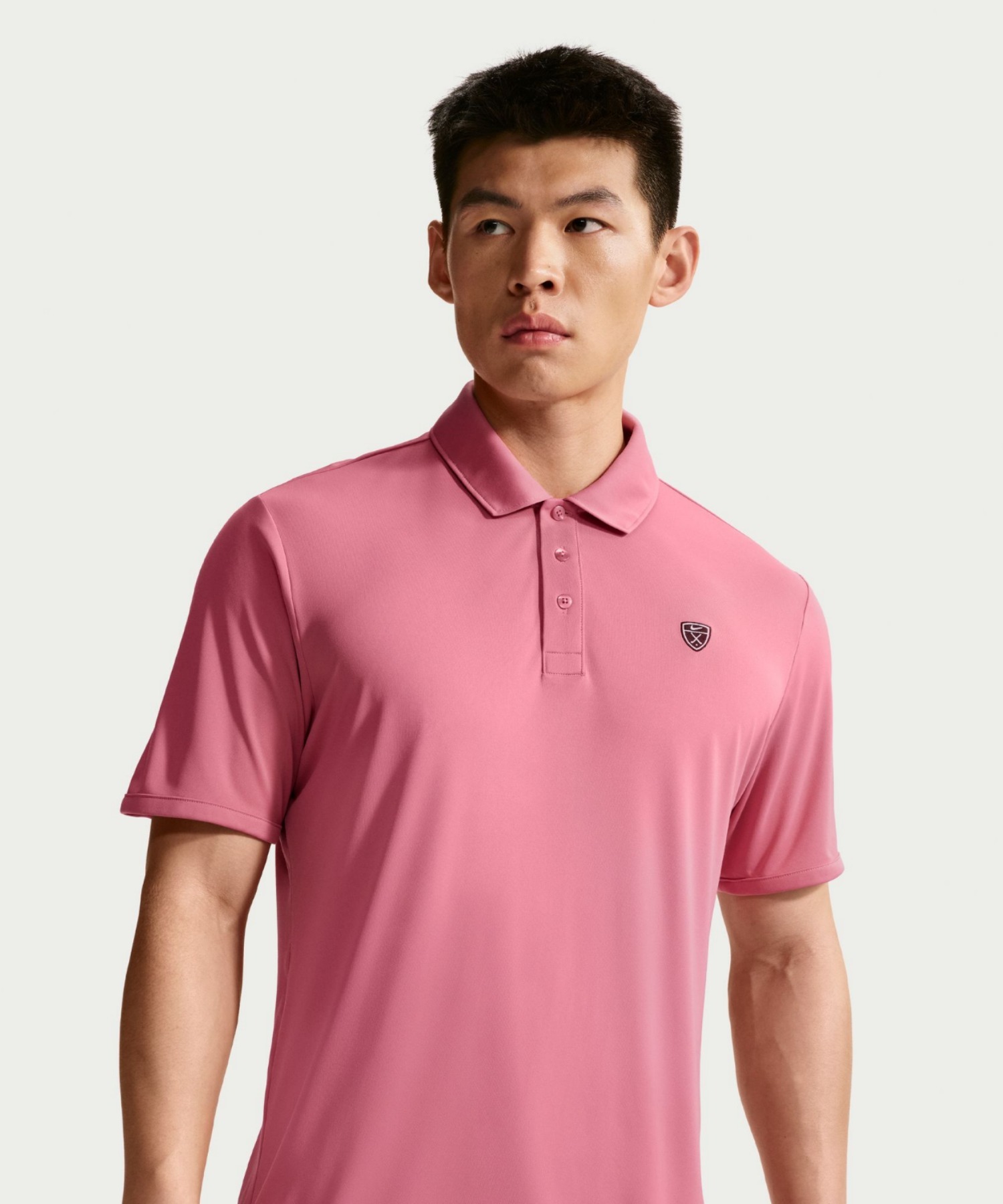 Nike пар Мужской Dri-FIT гольф-поло IB0234-641 Peony