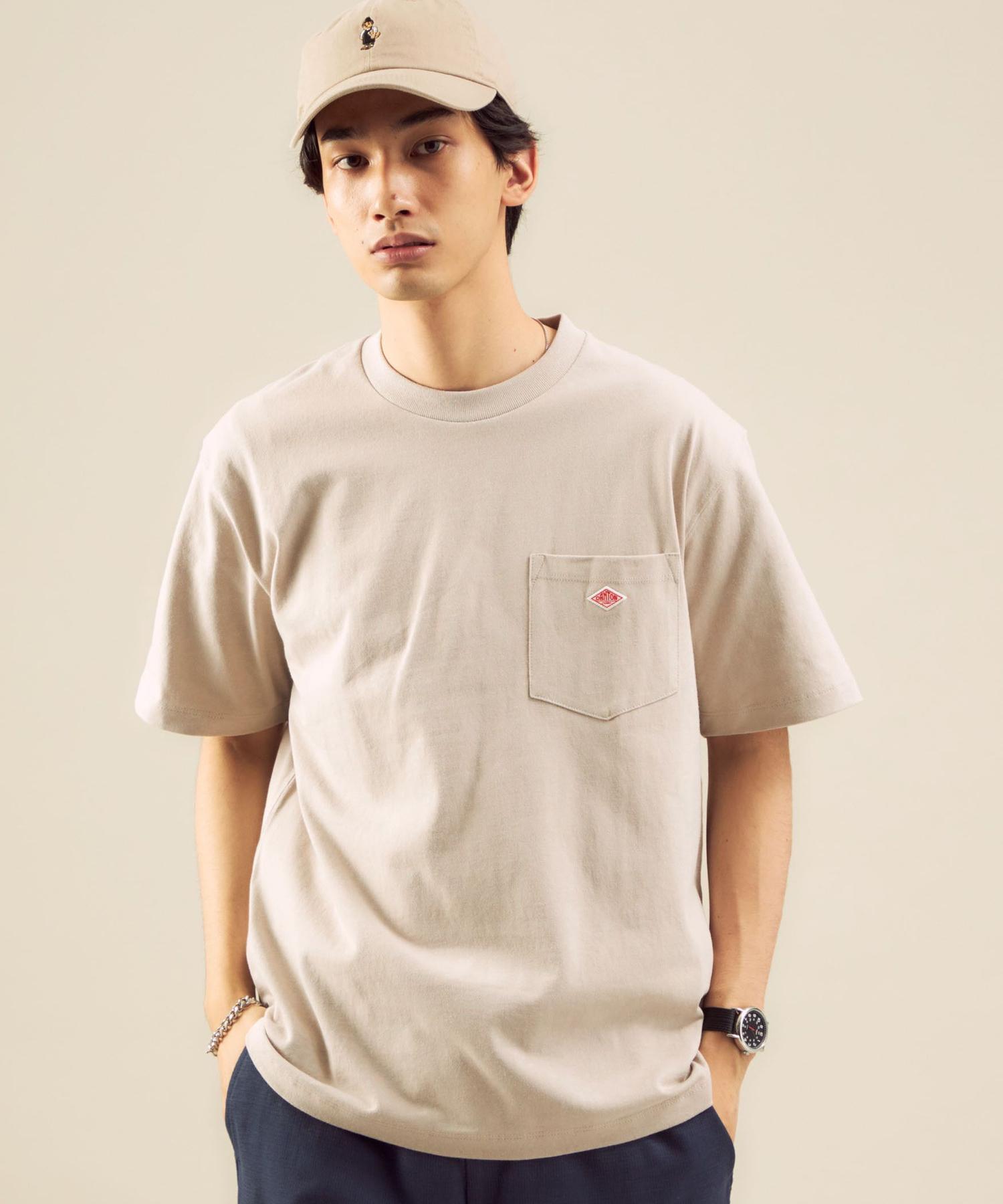 商品詳細 Danton ダントン ロゴ ポケット Tシャツ Green Label Relaxing グリーンレーベル リラクシング 公式通販