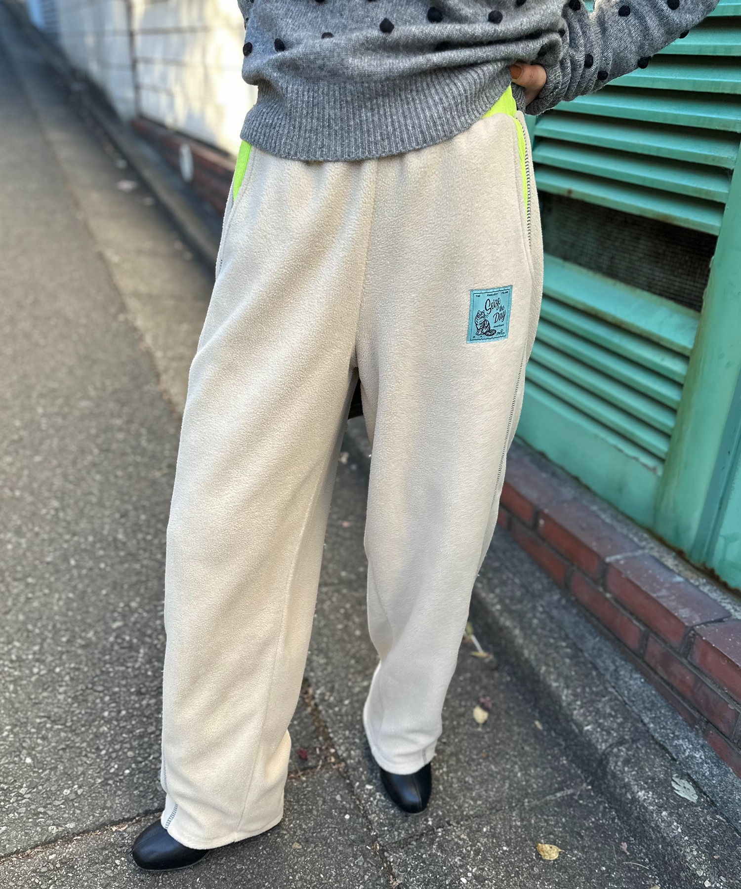 ベージュ
model:154cm 着用サイズ:FREE