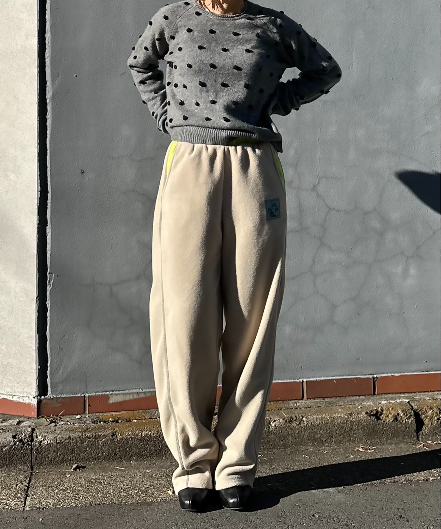 ベージュ
model:154cm 着用サイズ:FREE