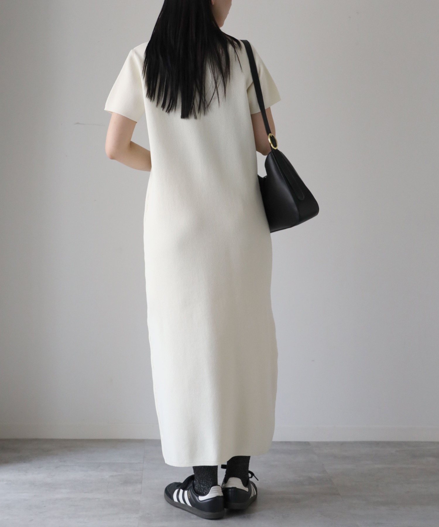 model：164cm. 着用サイズ：FREE