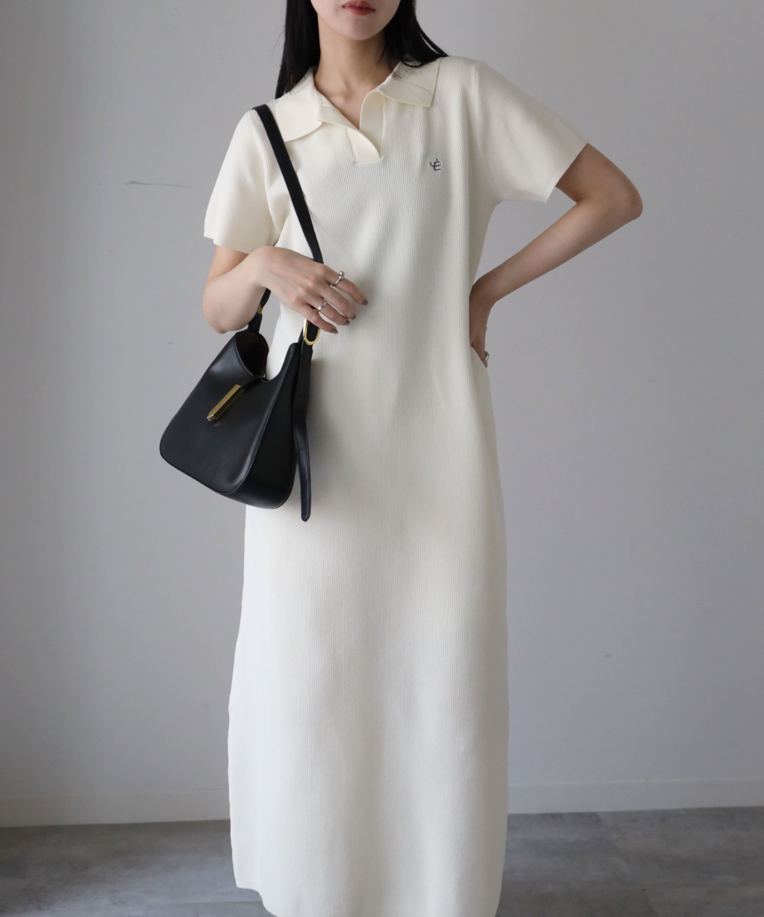 model：164cm. 着用サイズ：FREE