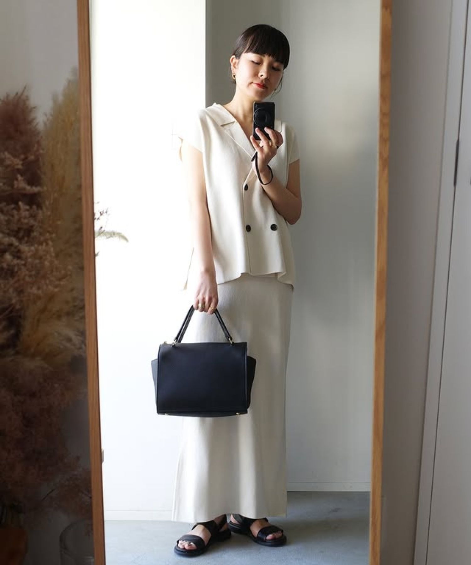model：H158 着用サイズ：FREE