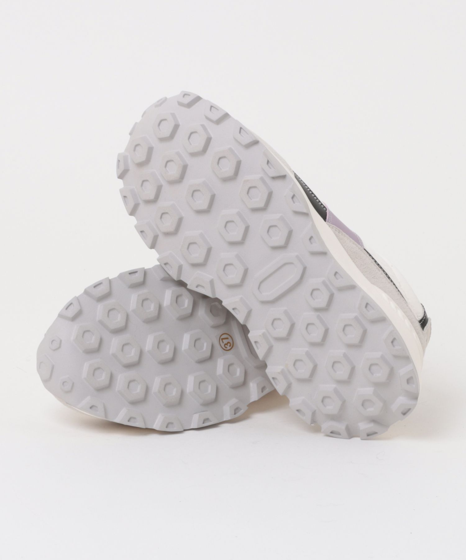 軽量/210g/厚底/4.5cm/カップインソール】カラーブロック 厚底