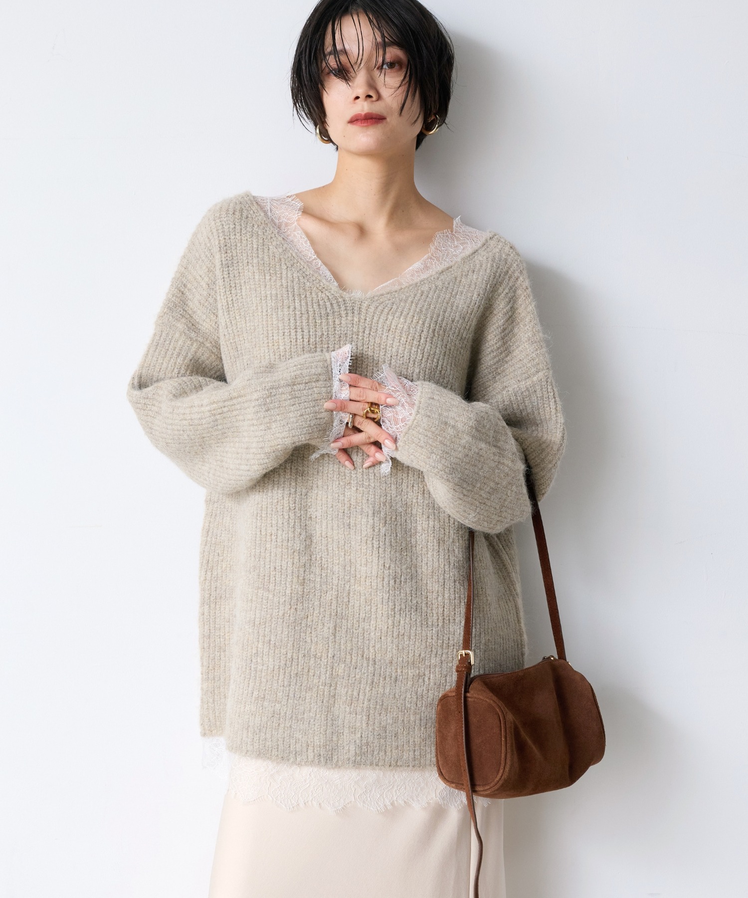 model:H166 着用サイズ:FREE