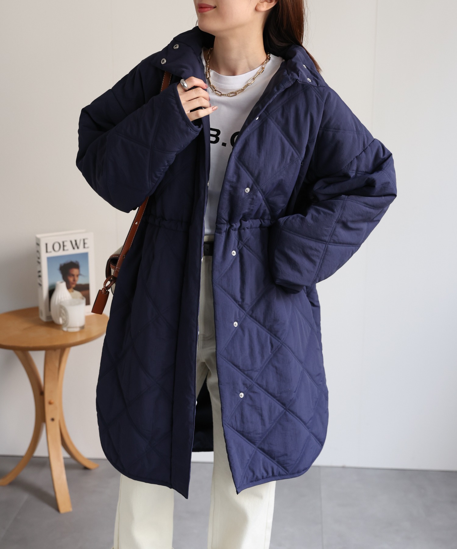 【ミドル(長め)丈タイプ】
model:162cm