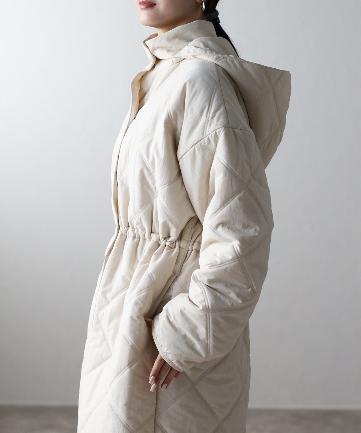 【ミドル(長め)丈タイプ】
model:162cm