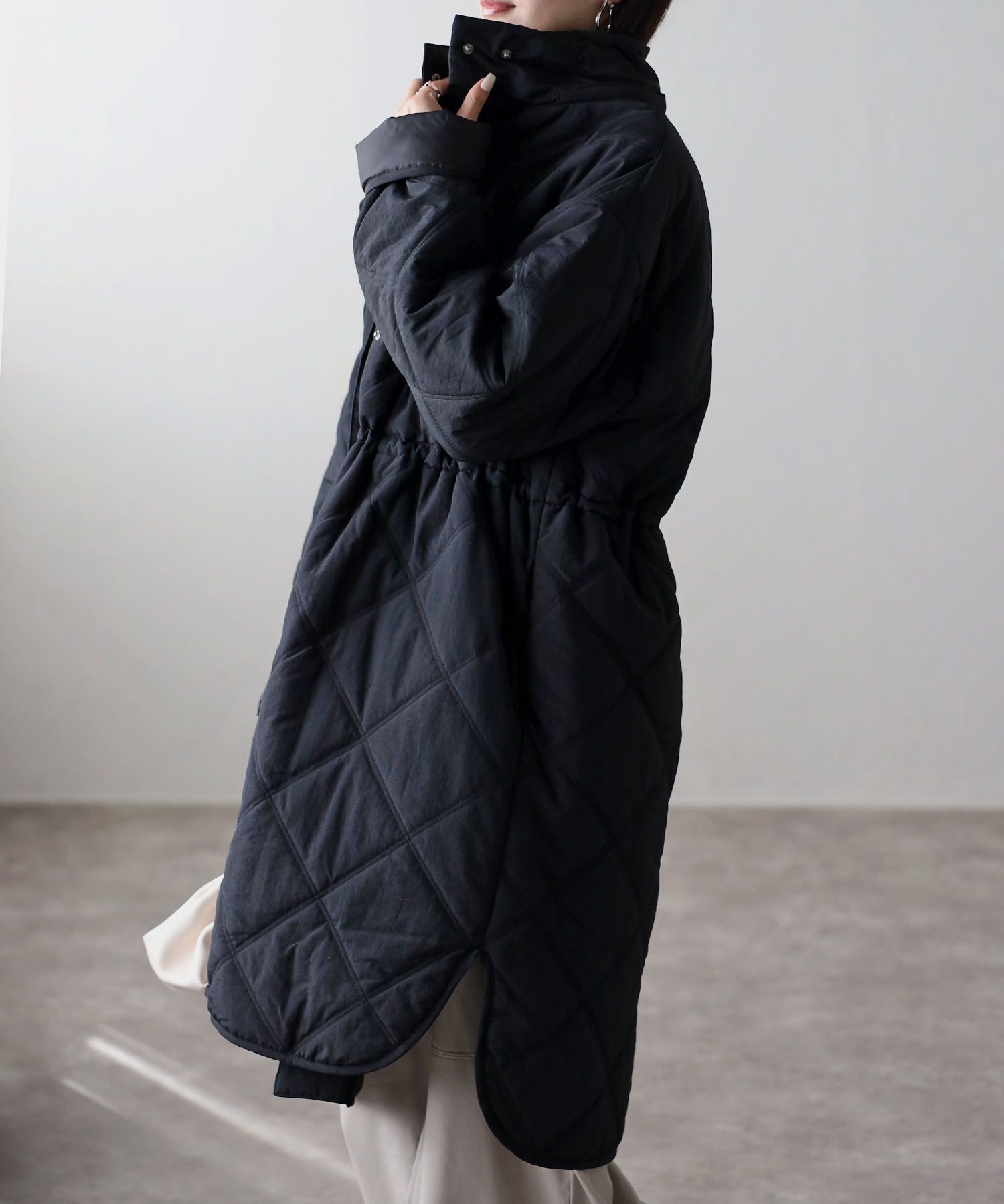 【ミドル(長め)丈タイプ】
model:162cm