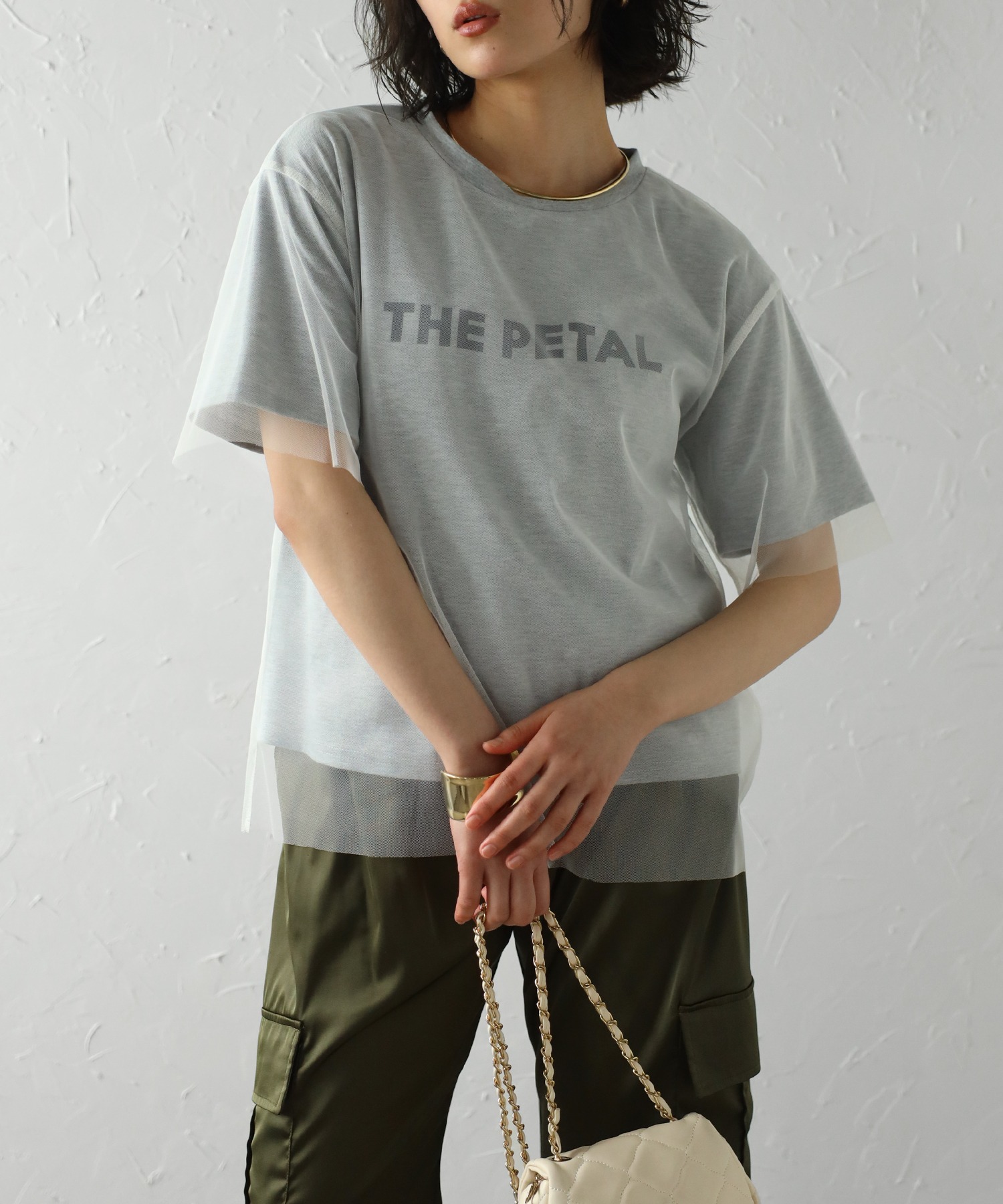 model：H157 着用サイズ：FREE