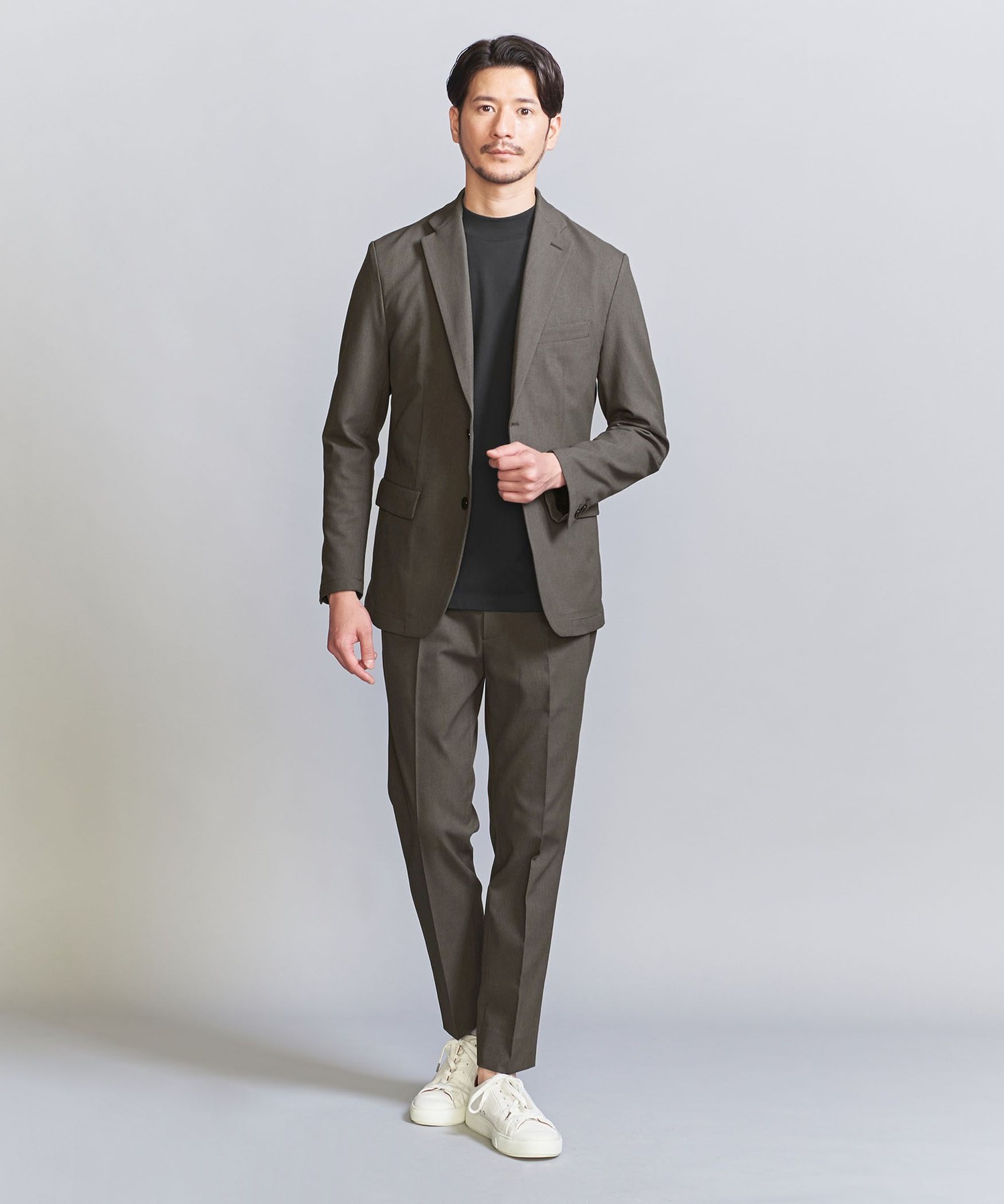 WEB限定 WARDROBE SMART】ライト オックスフォード セットアップ