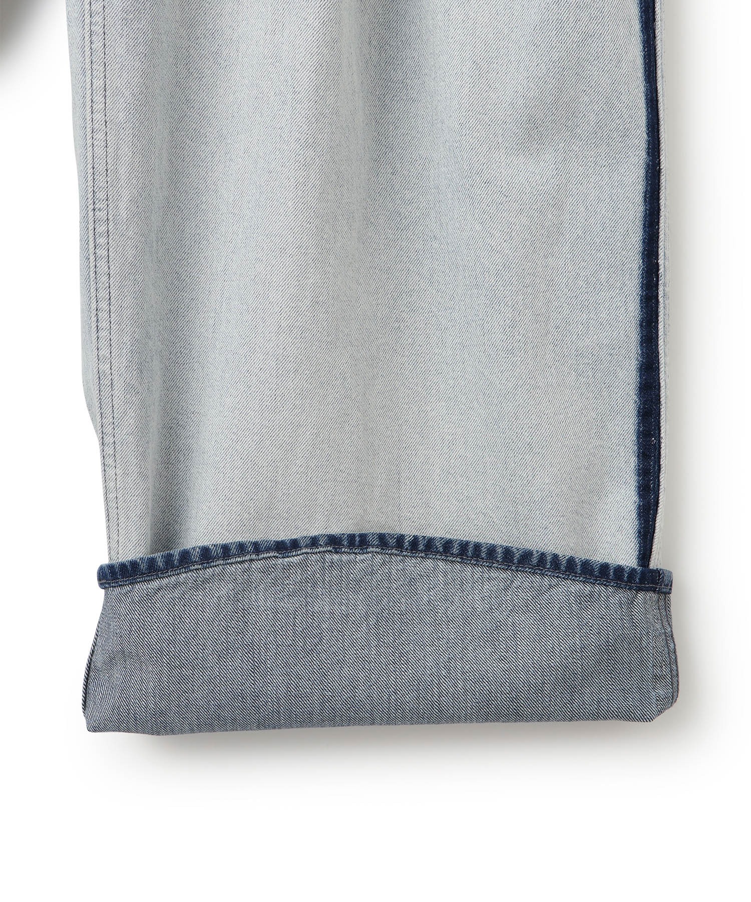 【EMOELLE】・【サステナブル】ドレスデニムパンツ