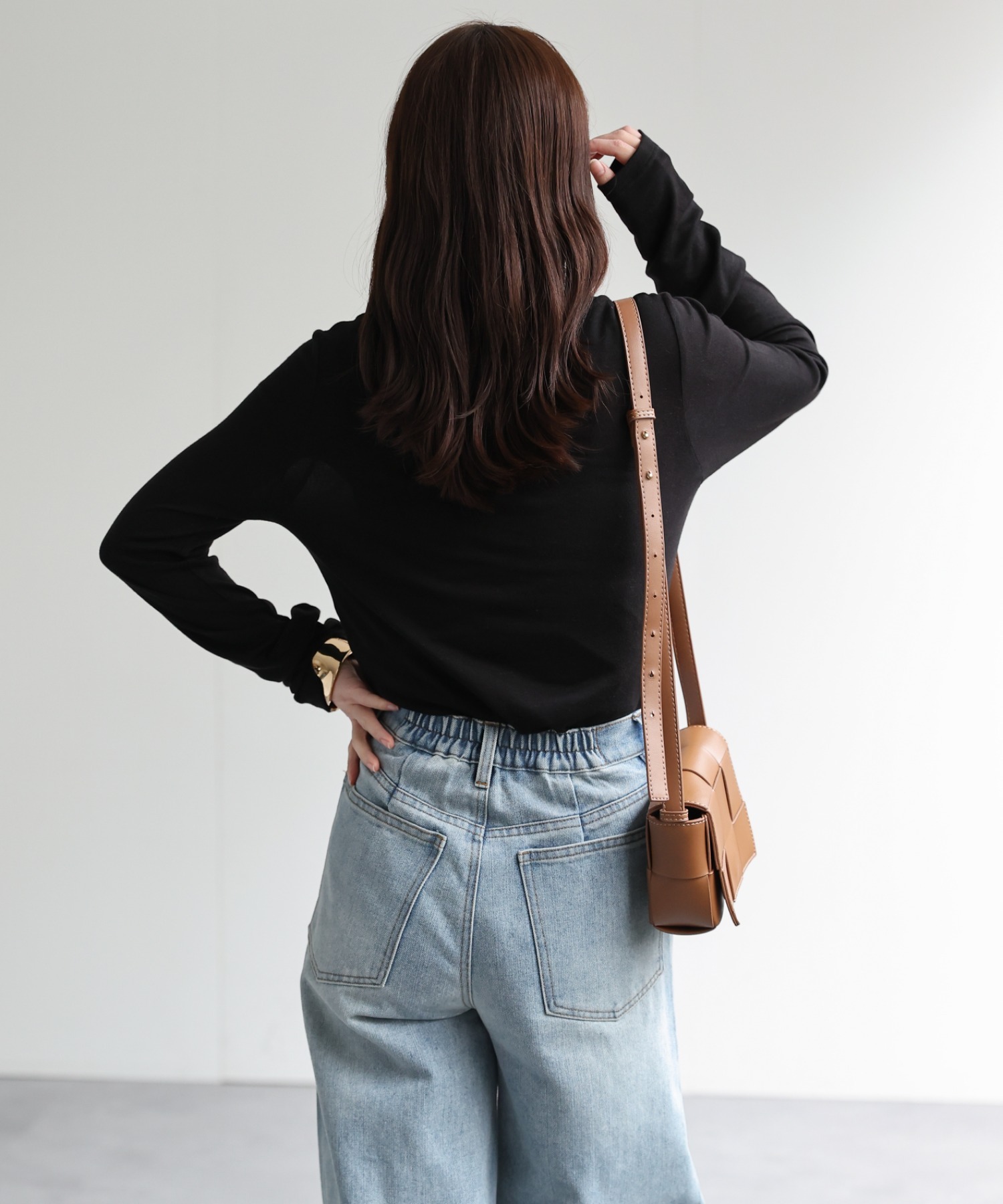 model：156cm 着用サイズ：FREE