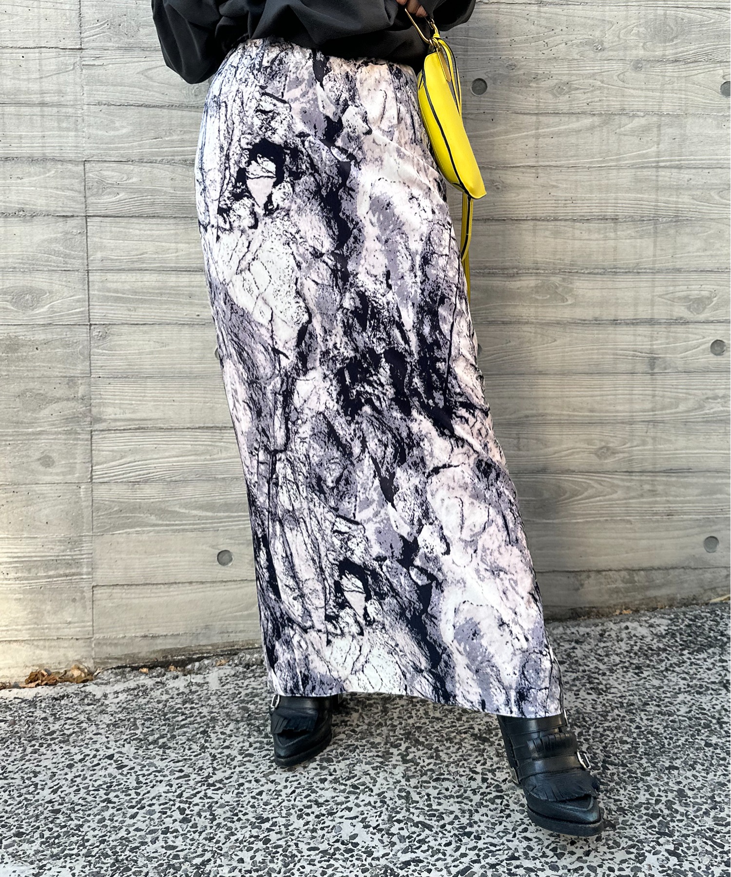 グレー系
model:154cm 着用サイズ:FREE
