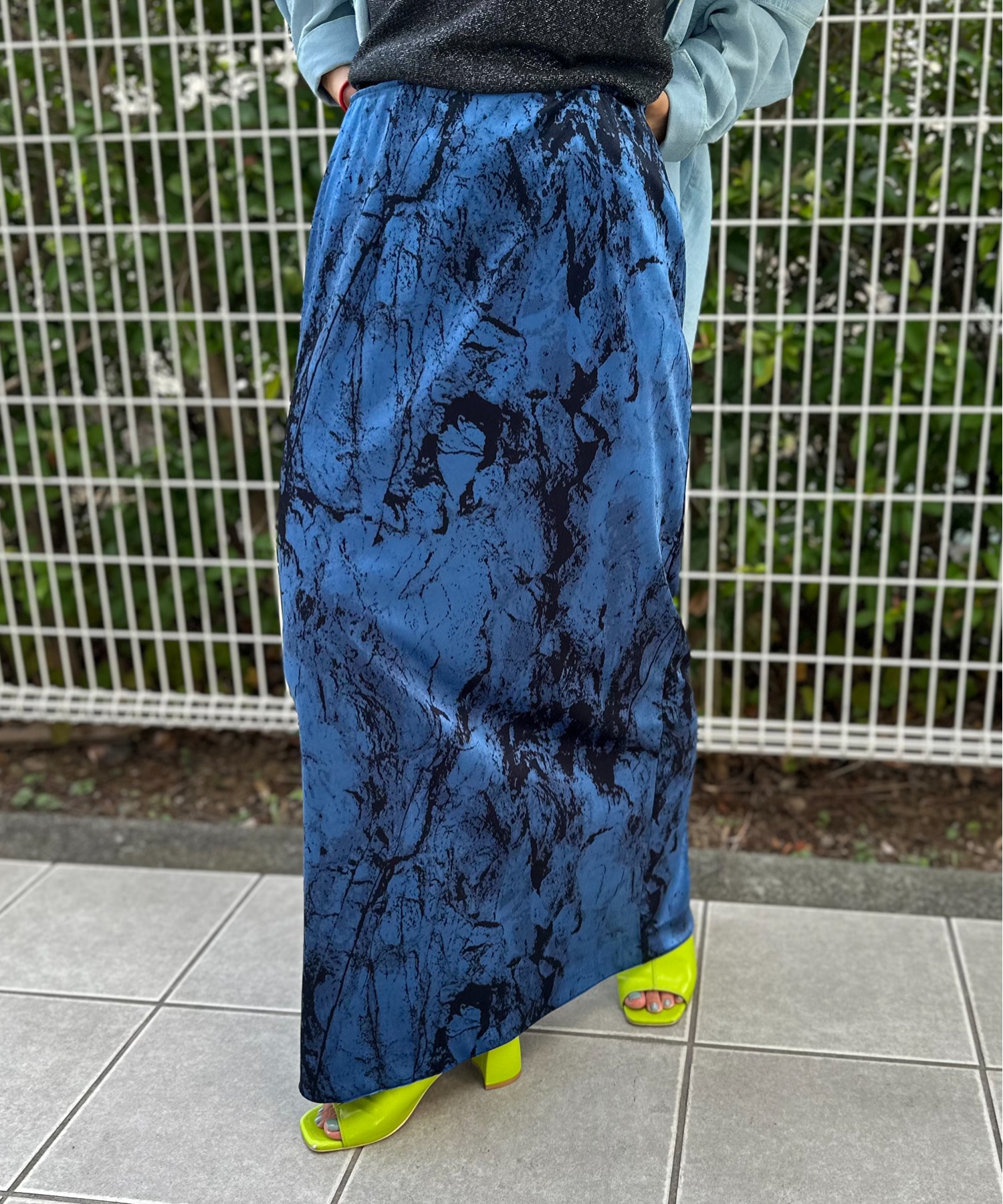 ブルー
model:154cm 着用サイズ:FREE