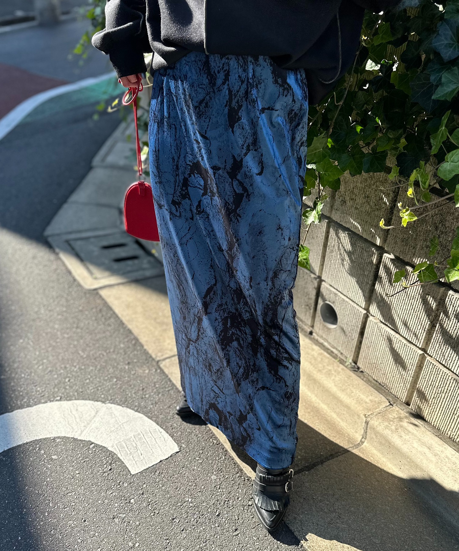 ブルー
model:154cm 着用サイズ:FREE