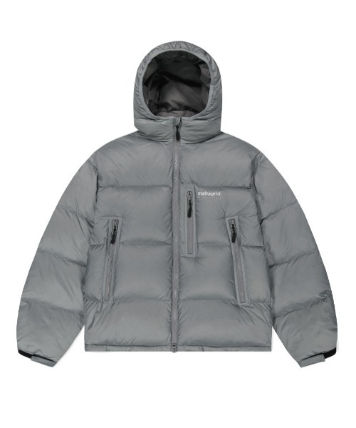 mahagrid/マハグリッド』HOODED DOWN PUFFER/フード付きダウン 