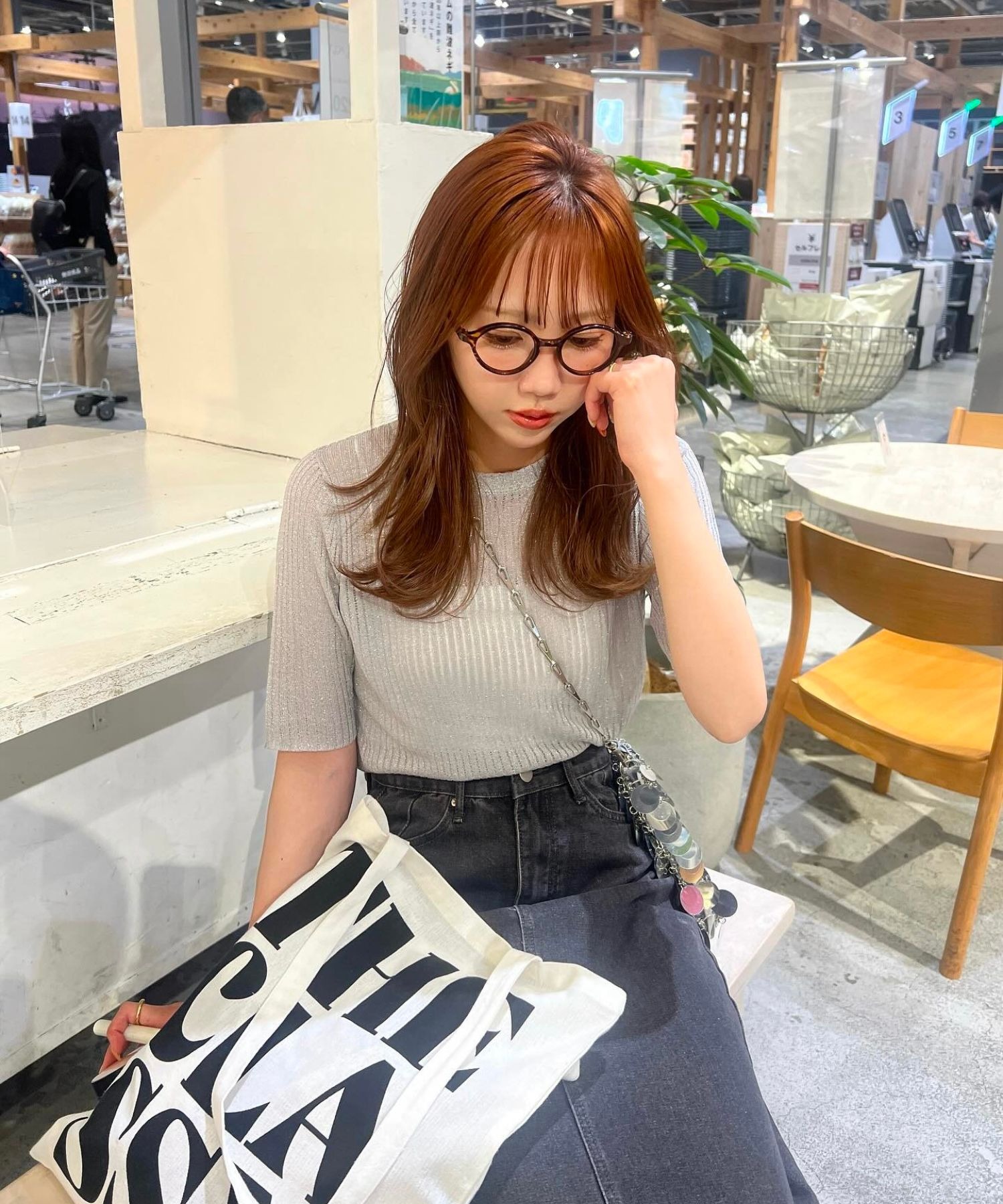 model：H153 着用サイズ：FREE