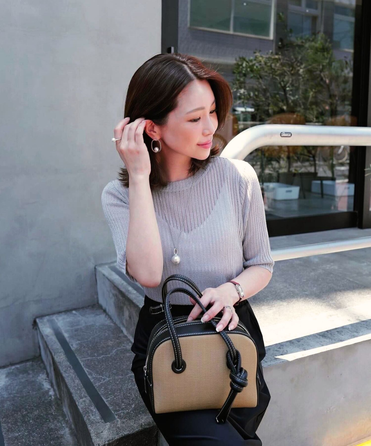 model：H156 着用サイズ：FREE