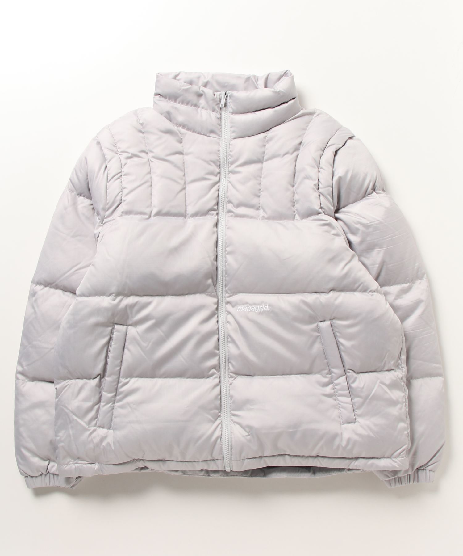 mahagrid/マハグリッド』DETACHABLE DOWN PUFFER/取り外し可能