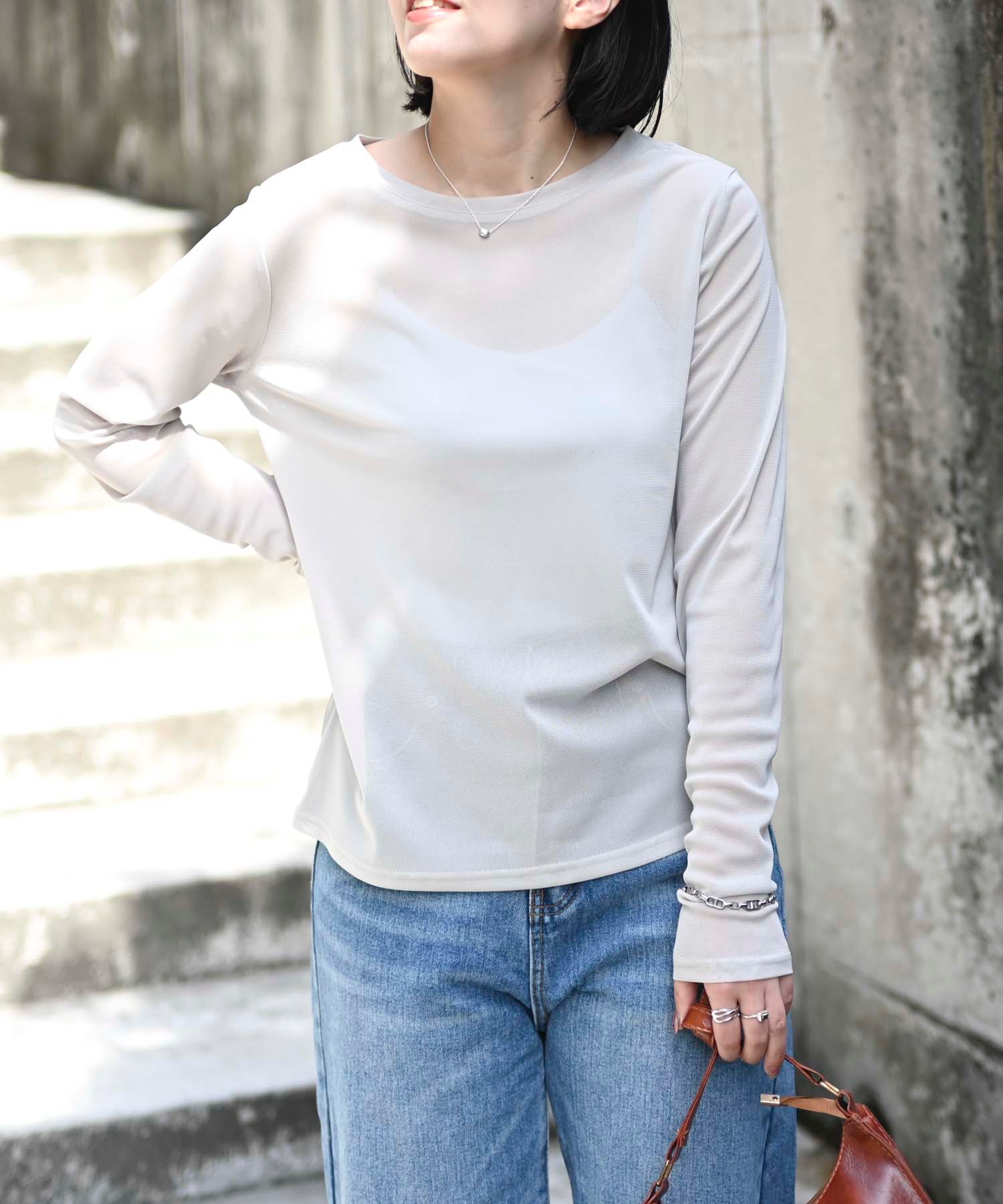 model:H163　　着用サイズ:M
