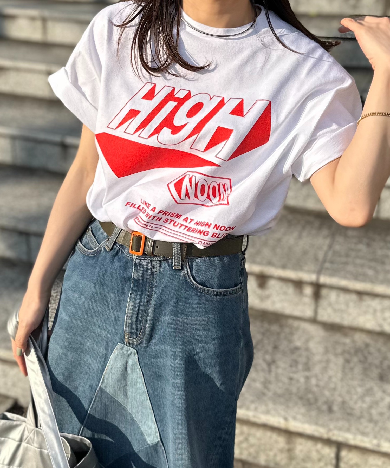 ホワイト
model:154cm 着用サイズ:M