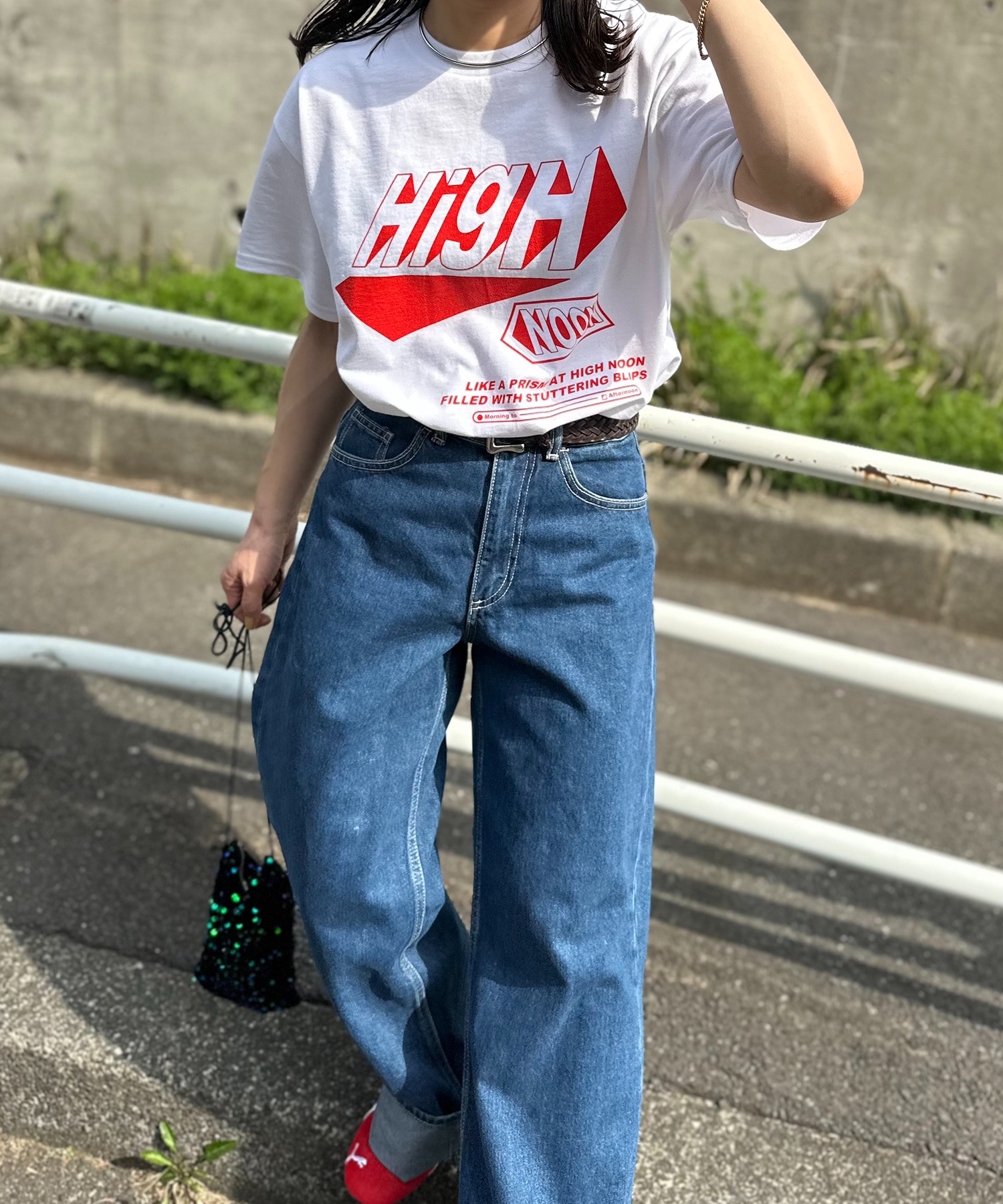 ホワイト
model:154cm 着用サイズ:M