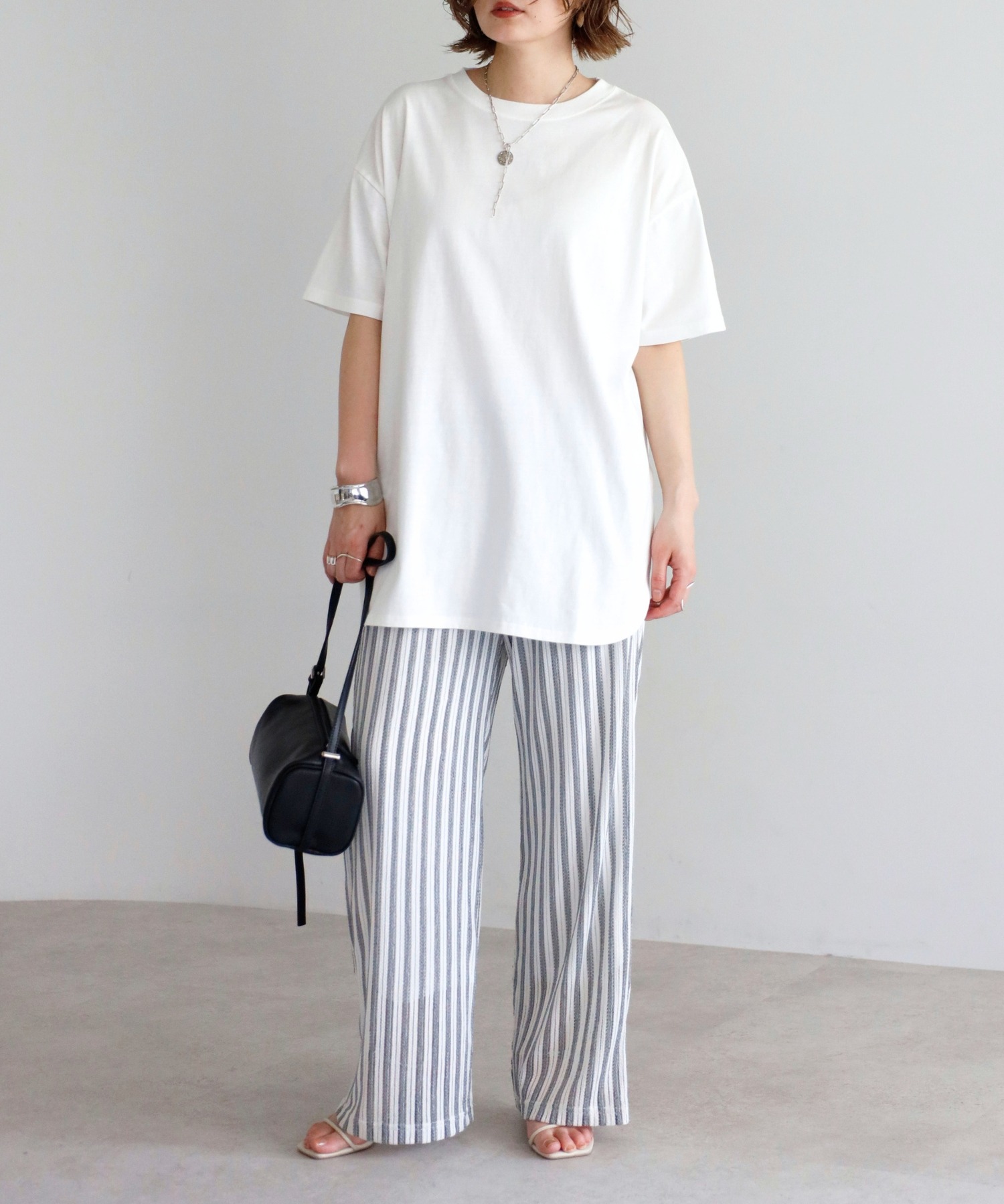 model：H158 着用サイズ：FREE