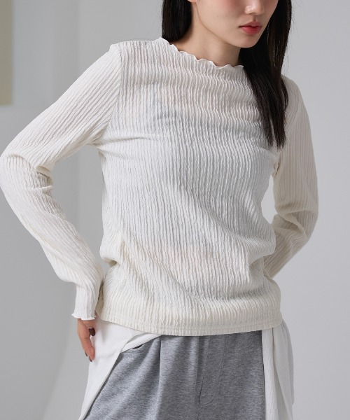model：163cm / size：F