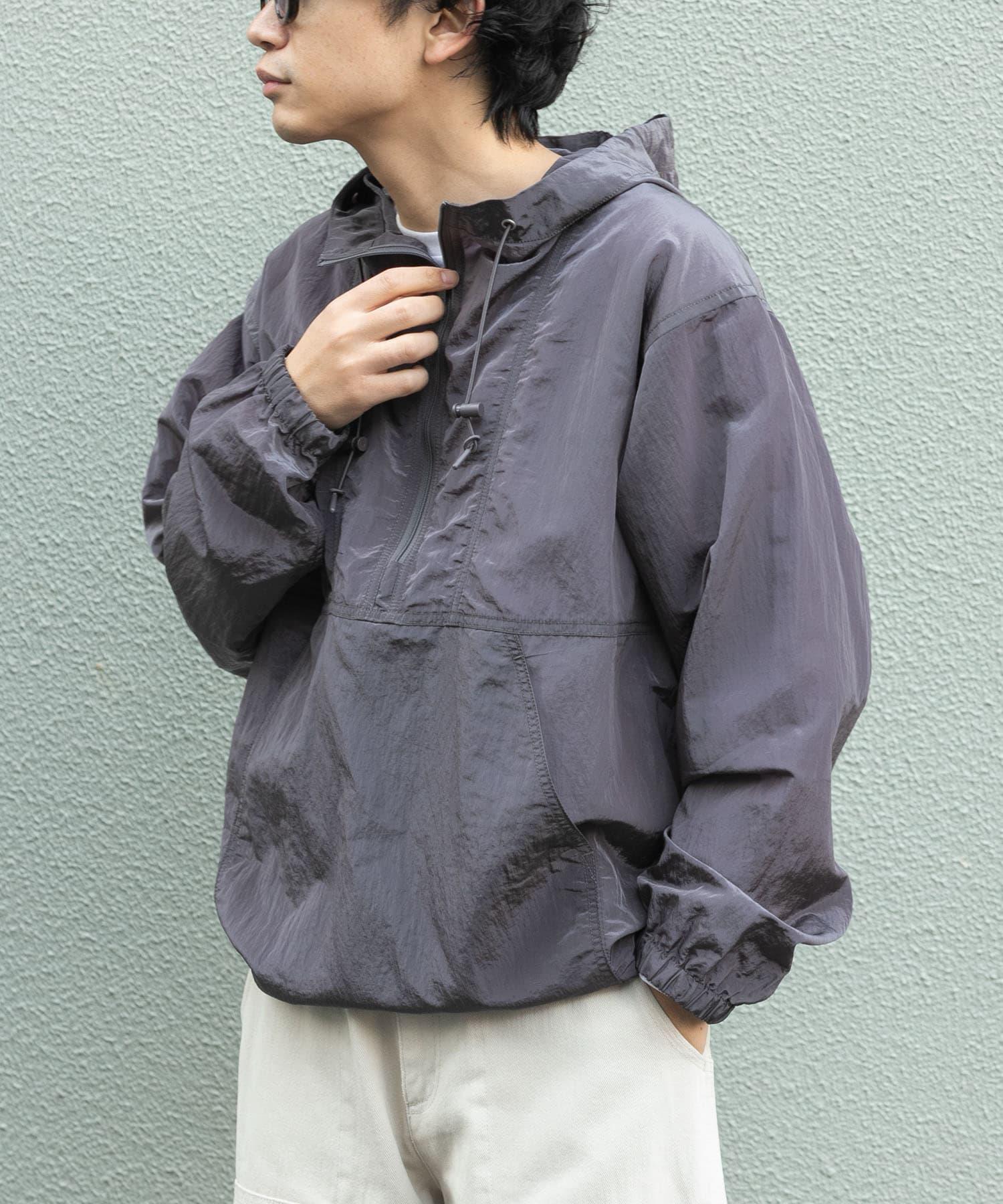 FORK & SPOON shear anorak parka