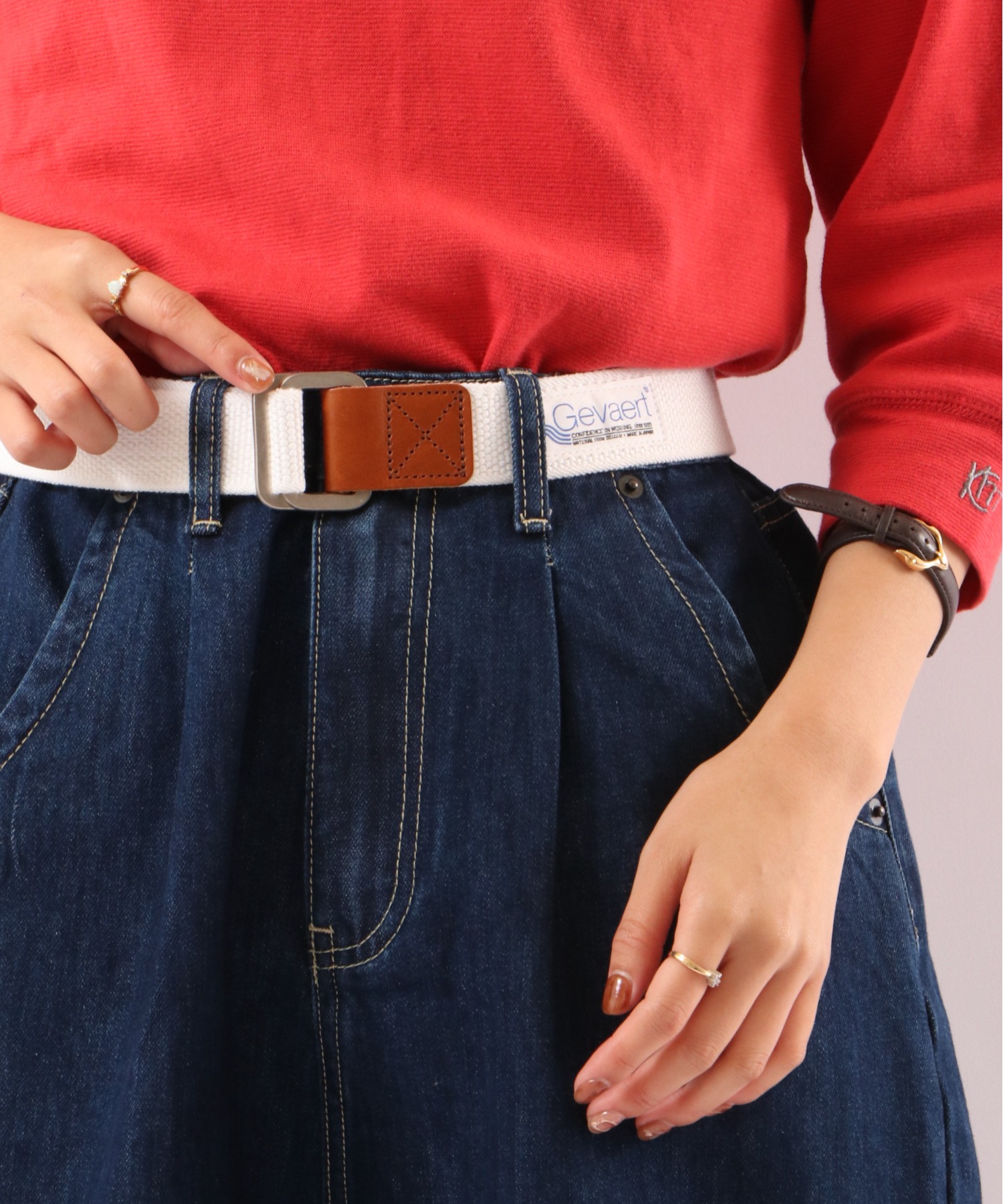 Gevaertgevaert Wリング Giバックル フランスカンムジックベルト Hotelescancun Mx