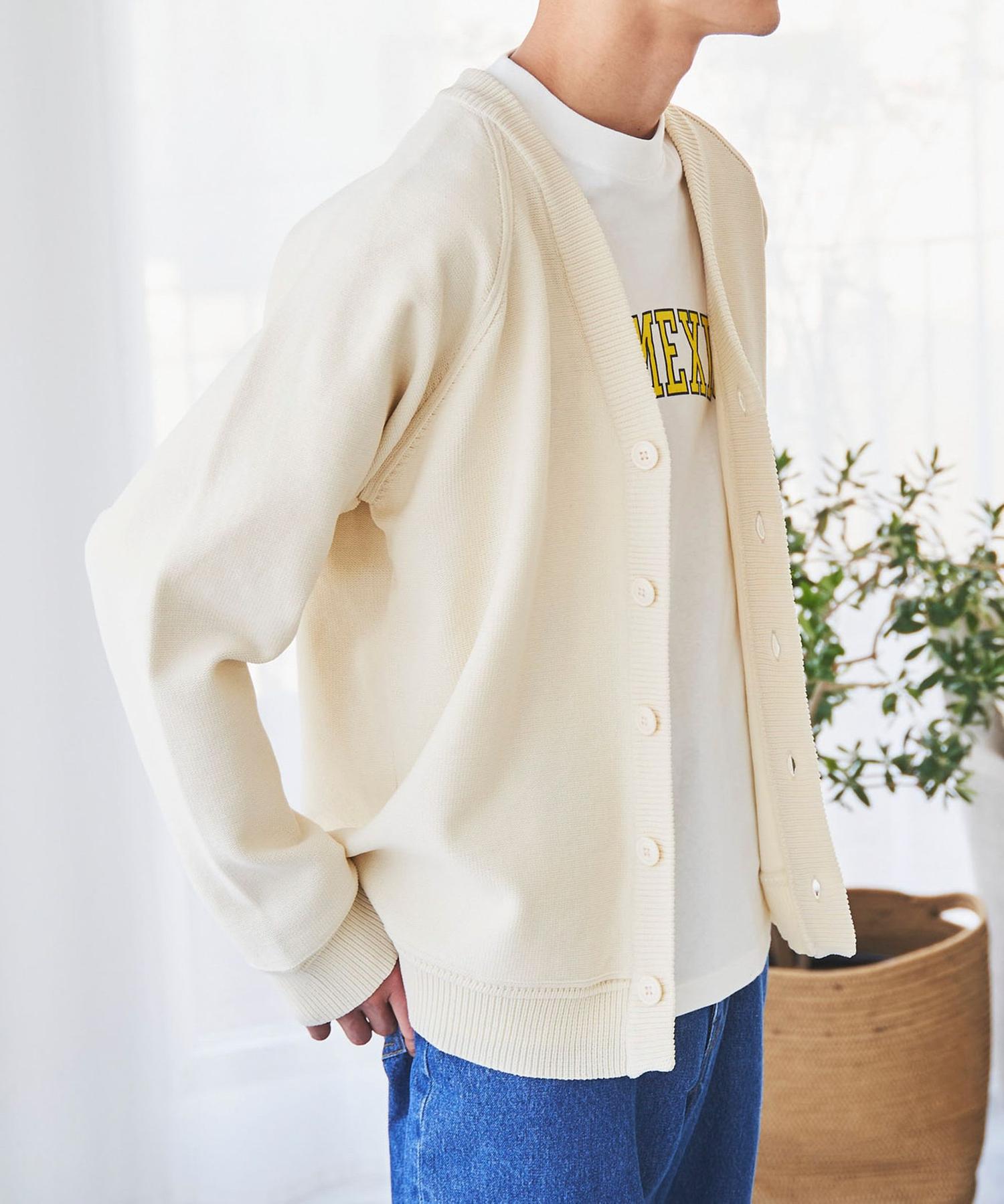 洗える ポリニットvネックカーディガン メンズ Men Coen コーエン 公式ファッション通販