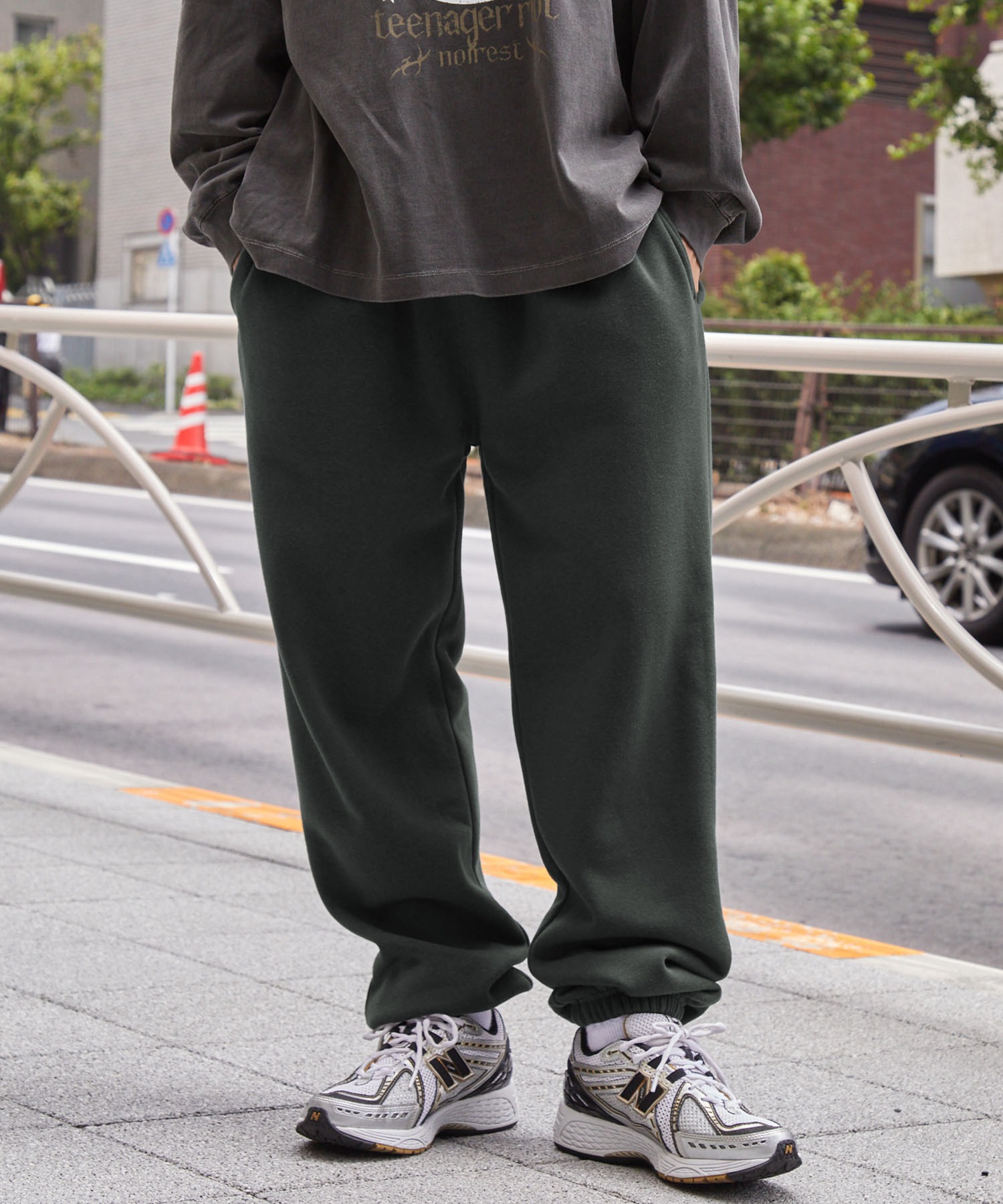 [COLN] paper clip sweat pants (3color) スウェットパンツ COLN] paper clip sweat pants (3color) スウェットパンツ (COLN