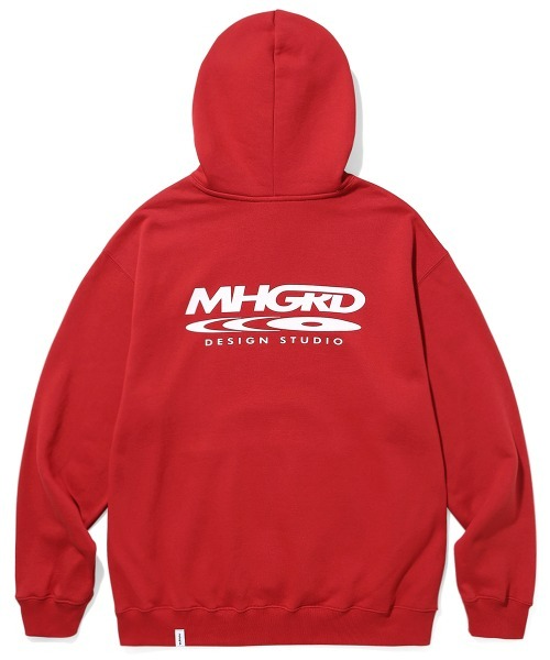 『mahagrid/マハグリッド』DISC LOGO HOODIE/ディスクロゴ HD プルオーバーパーカー