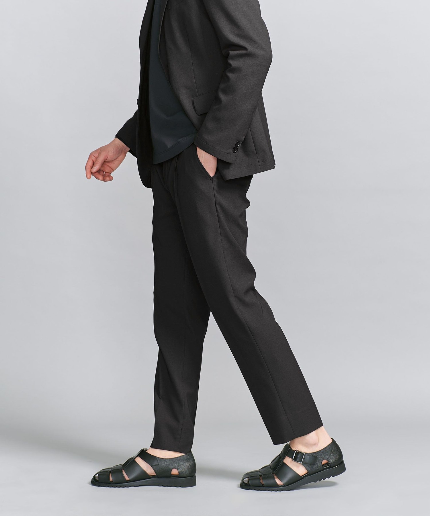 【美品】Reflax ポプリン ジャケット＆イージーパンツ WARDROBE SMART】 Reflax ポプリン ジャケット＆イージーパンツ