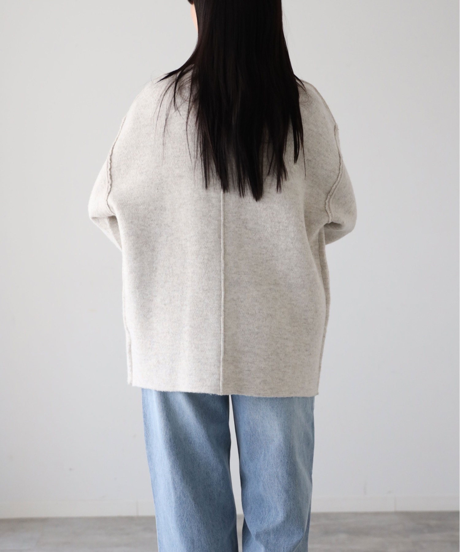 model：164cm. 着用サイズ：FREE