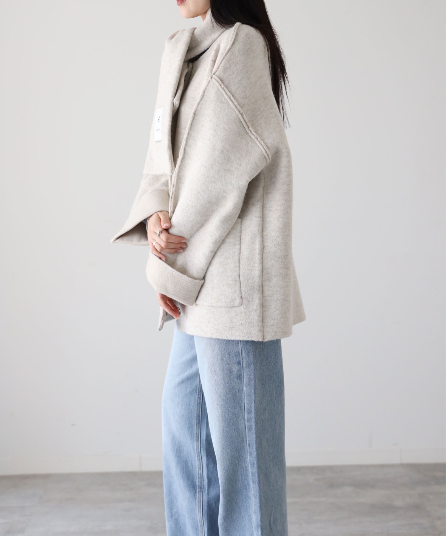 model：164cm. 着用サイズ：FREE