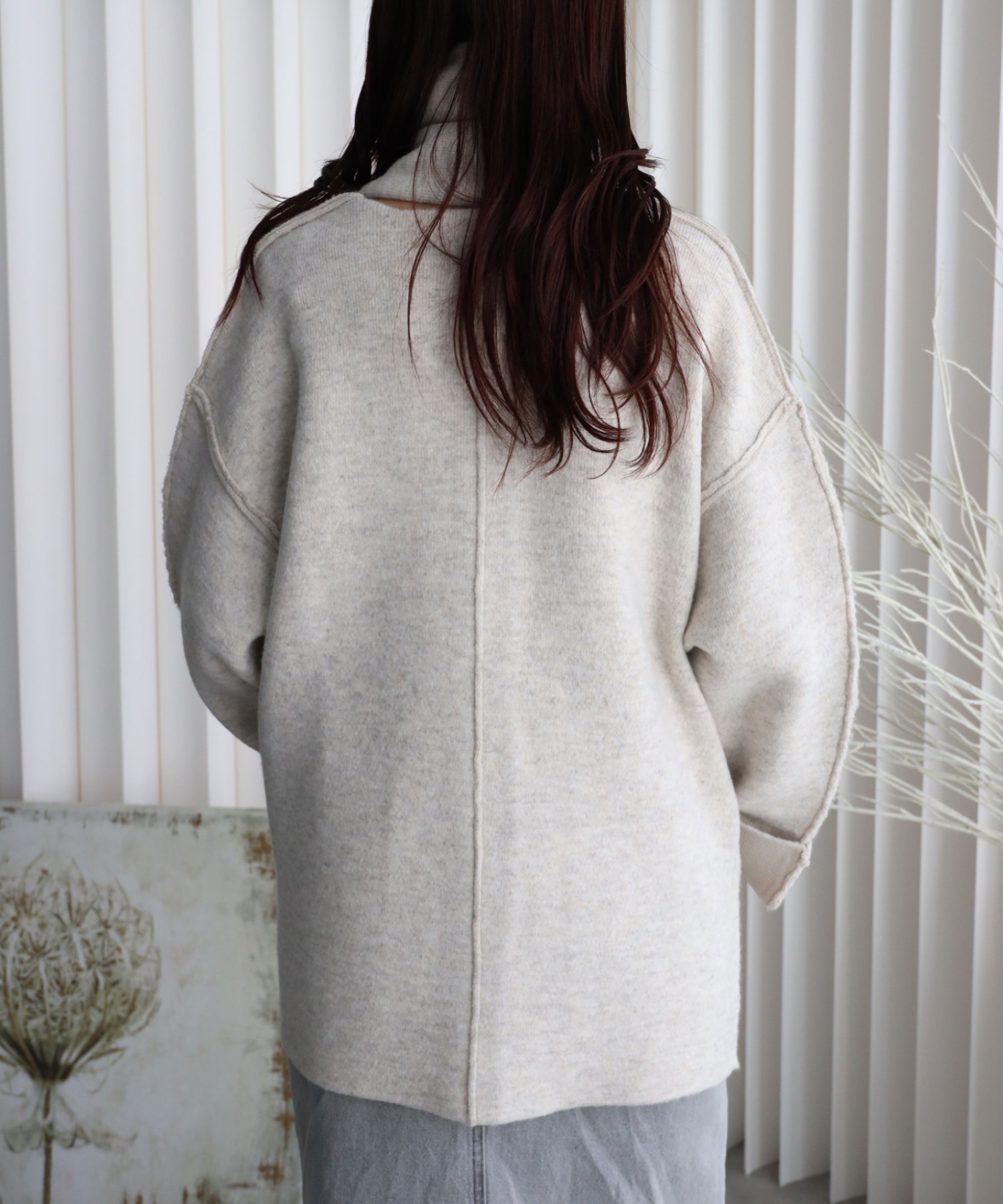 model：164cm. 着用サイズ：FREE