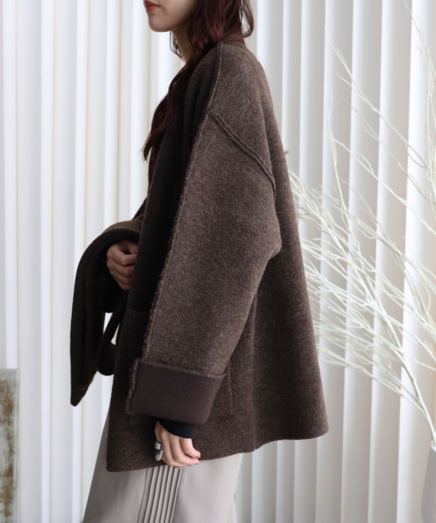 model：164cm. 着用サイズ：FREE