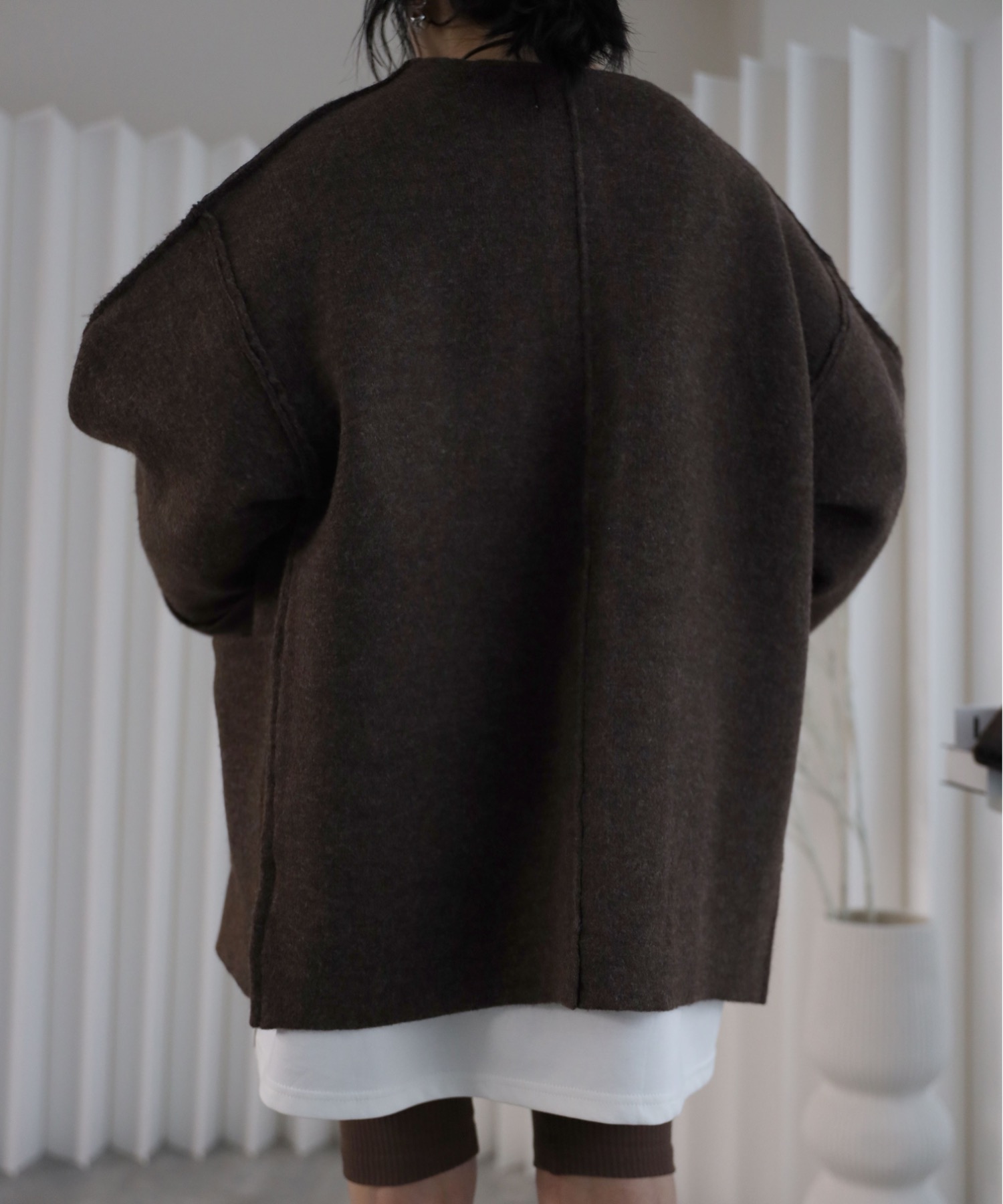 model：155cm. 着用サイズ：FREE