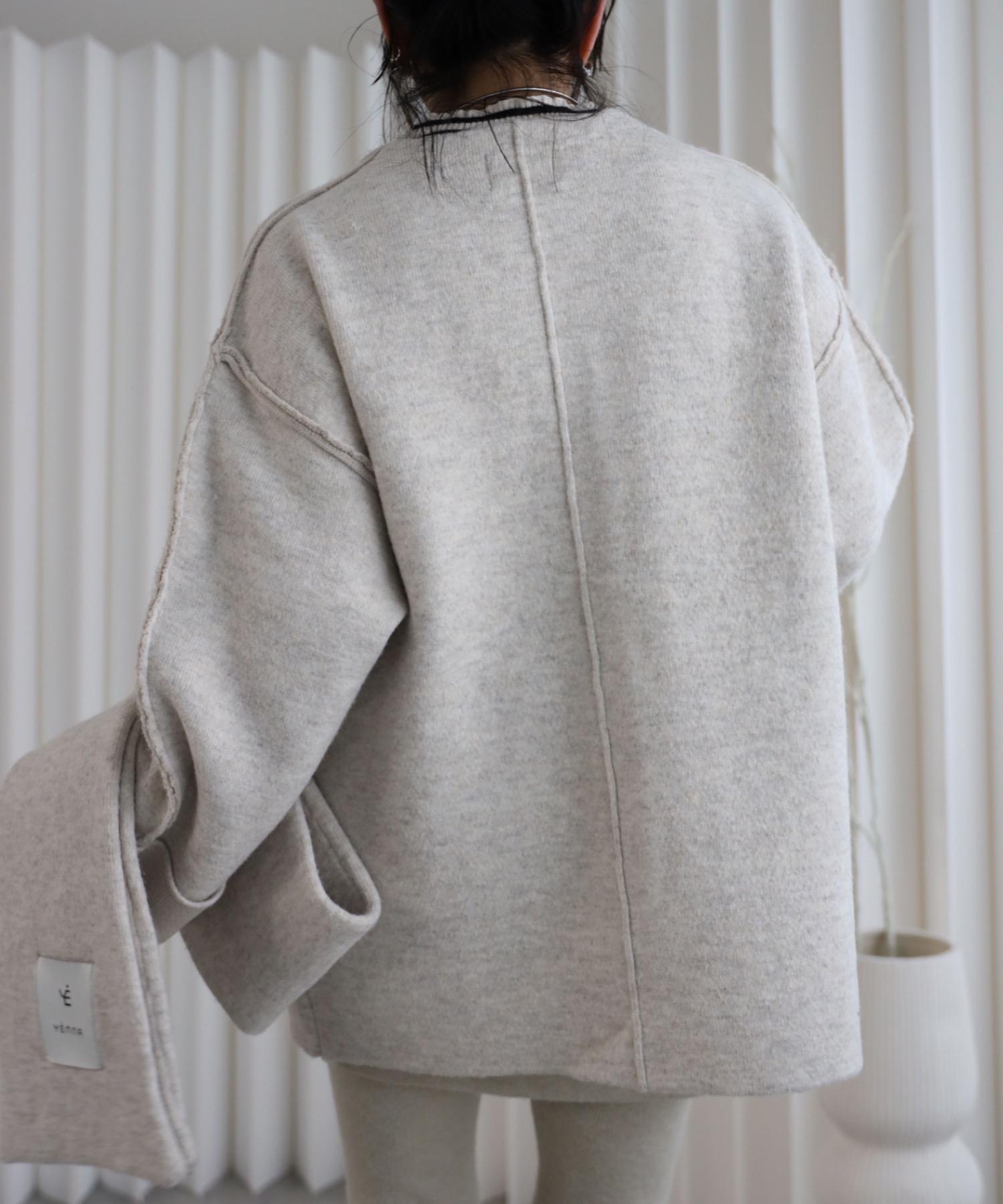 model：155cm. 着用サイズ：FREE